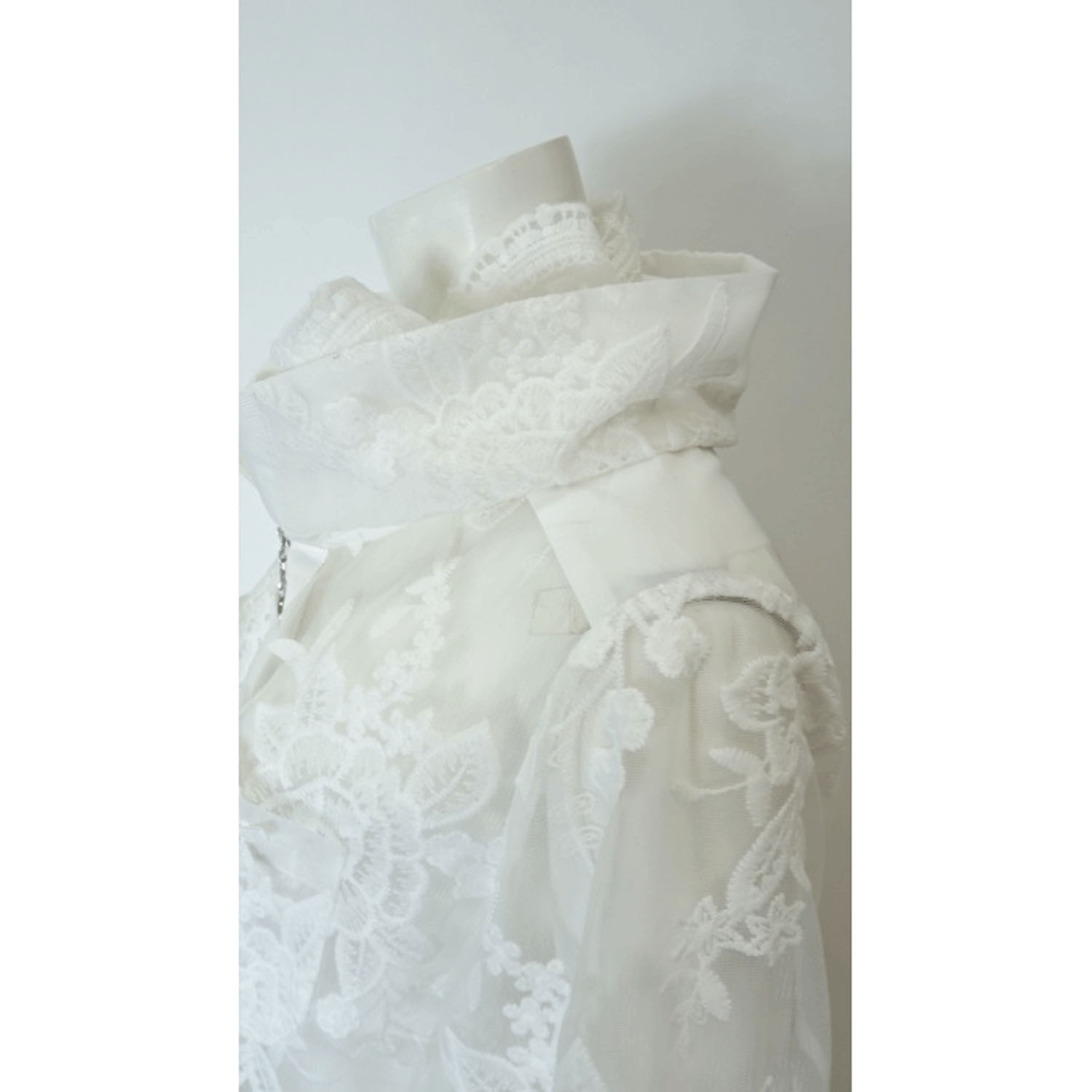 Super Beauty 花レース×刺しゅう透かし素材コート - 画像14