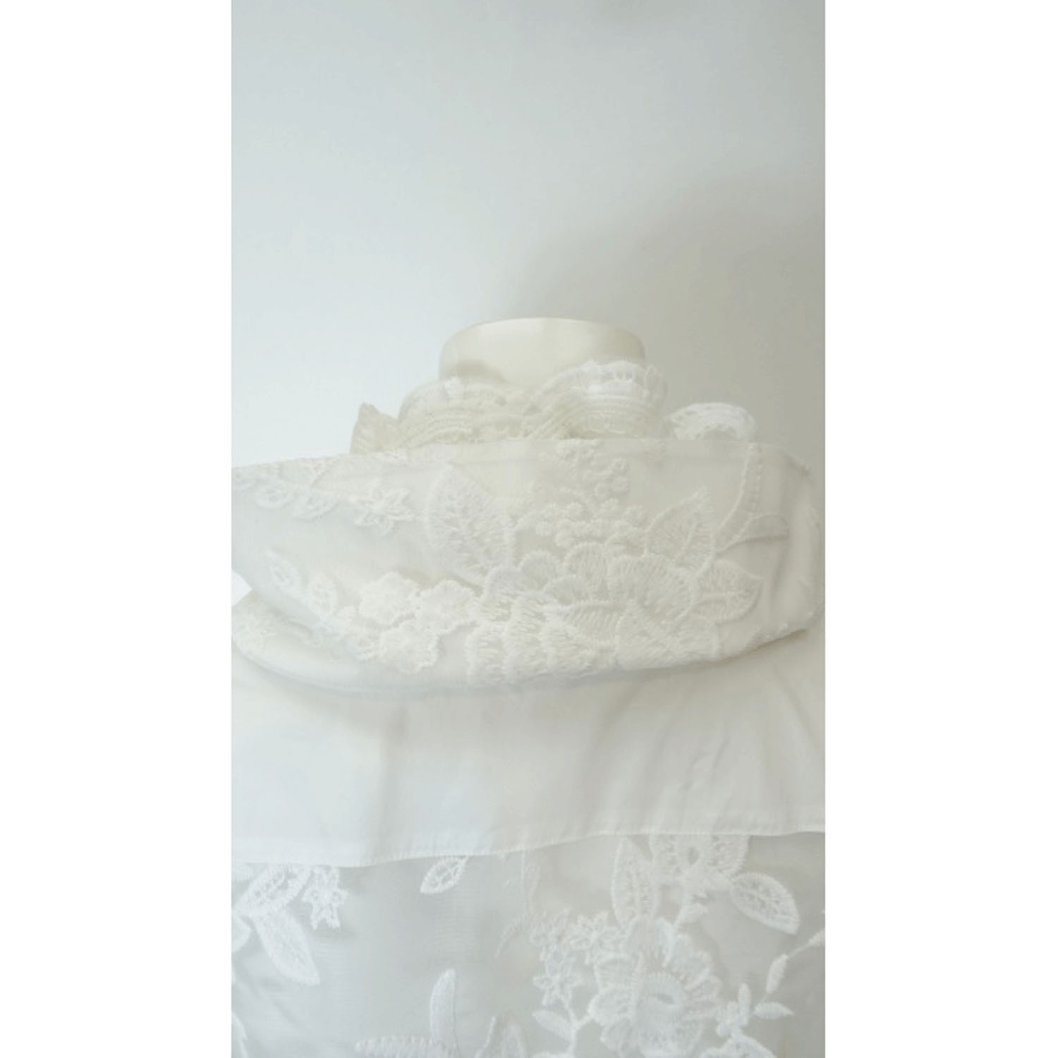 Super Beauty 花レース×刺しゅう透かし素材コート - 画像17