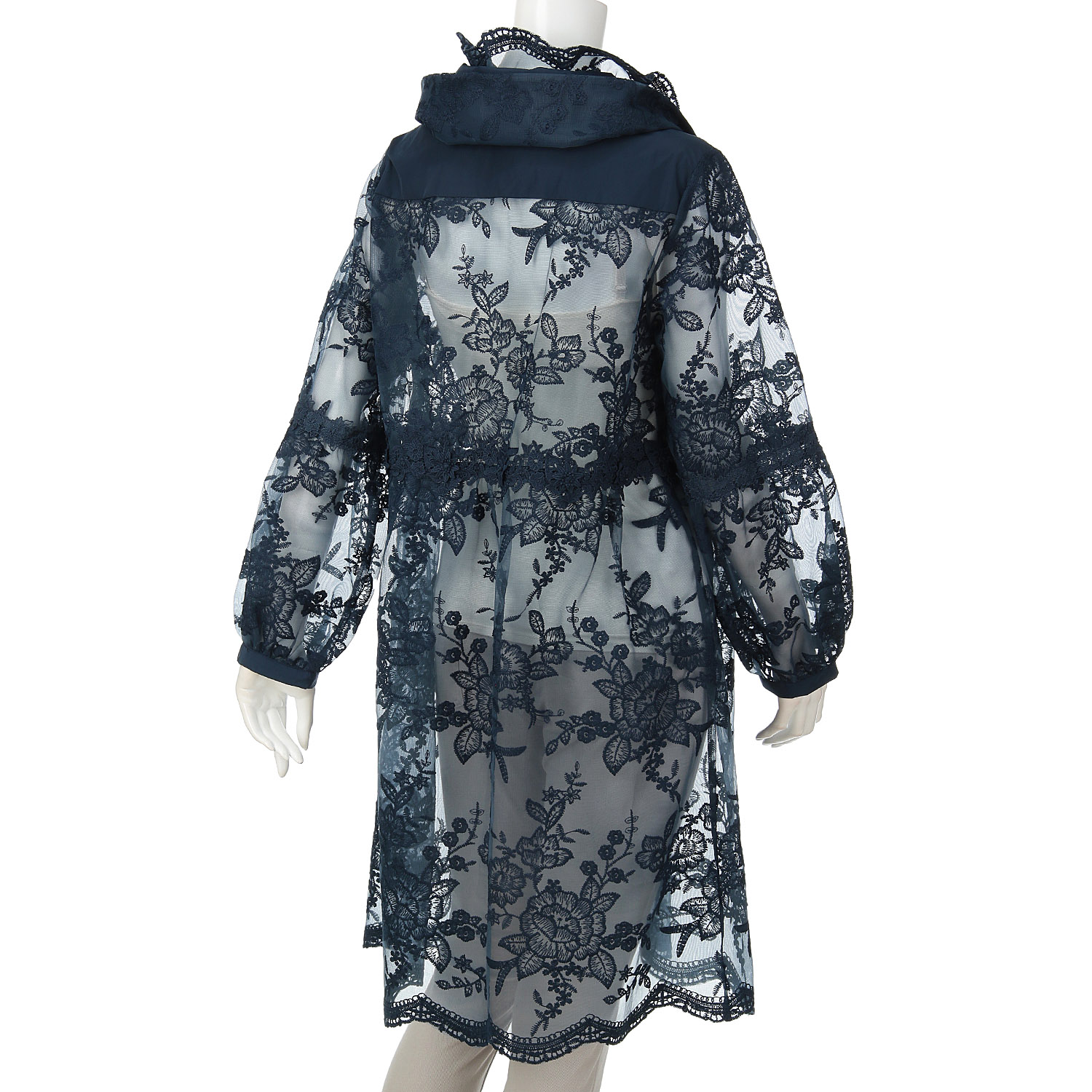 Super Beauty 花レース×刺しゅう透かし素材コート - 画像21