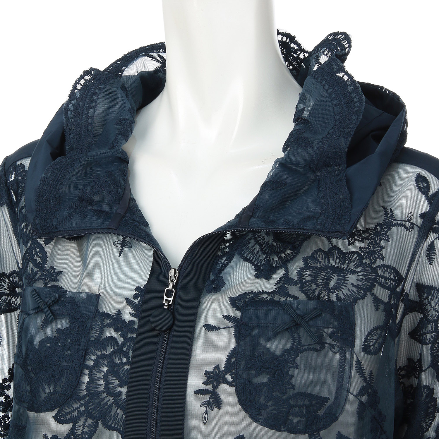 Super Beauty 花レース×刺しゅう透かし素材コート - 画像22