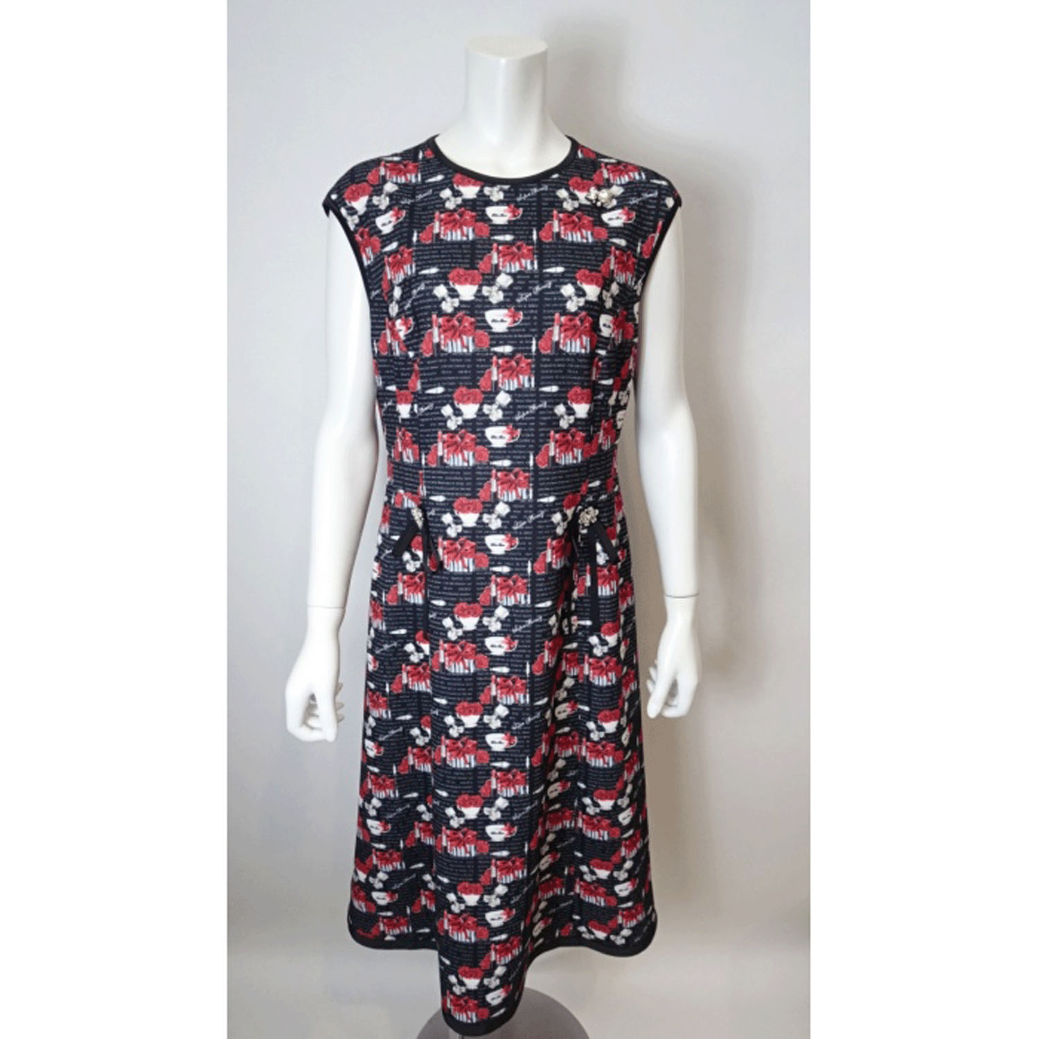 Super Beauty ギフトボックス×マグカッププリントフレンチスリーブワンピース - 画像12