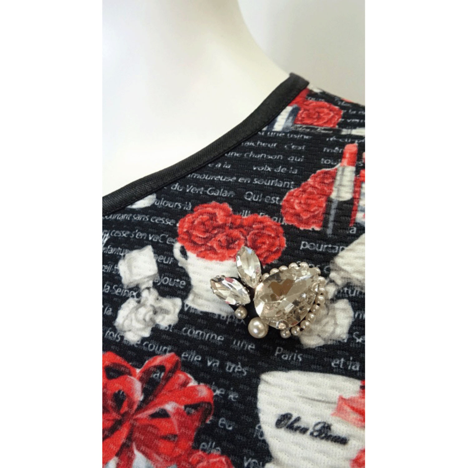 Super Beauty ギフトボックス×マグカッププリントフレンチスリーブワンピース - 画像17