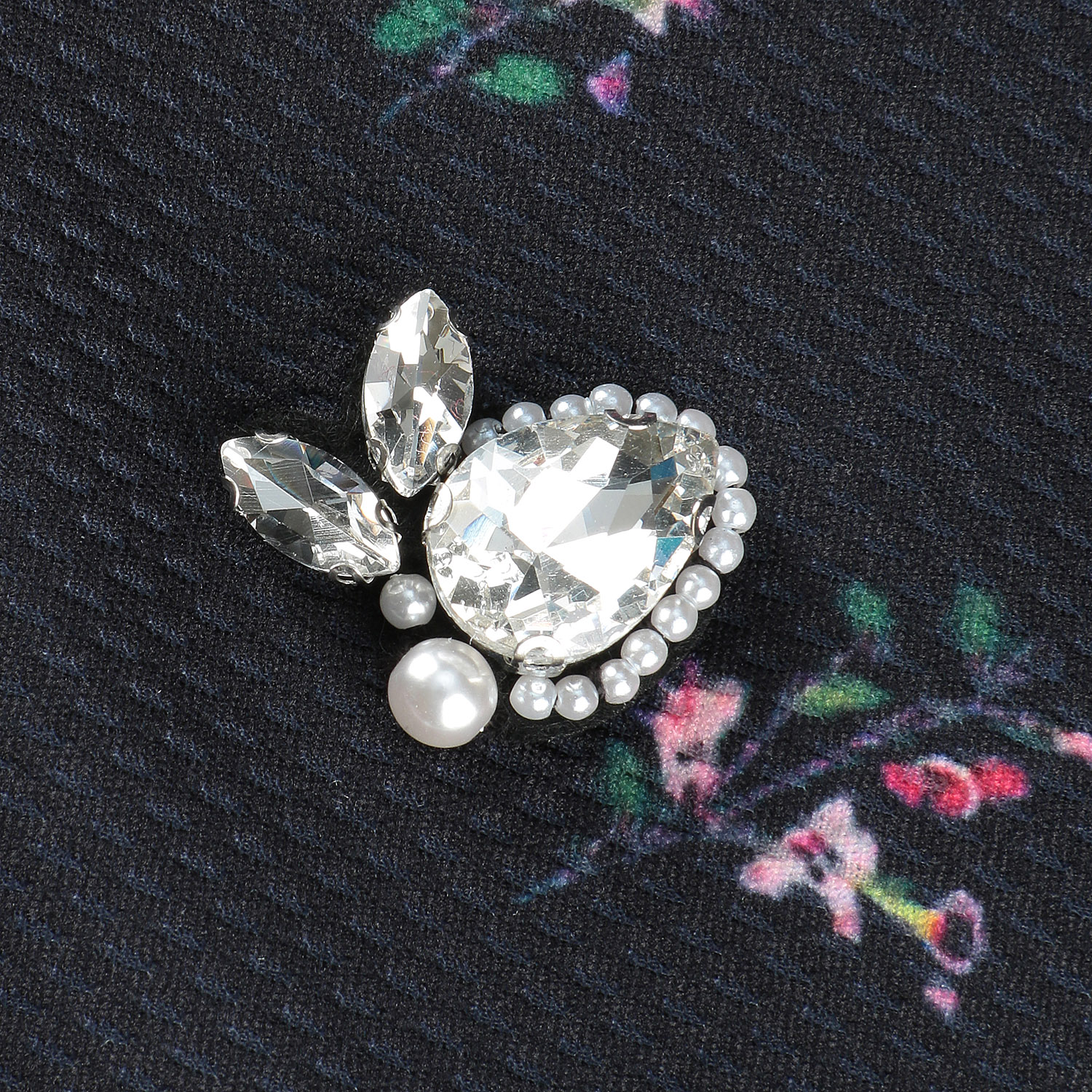 【Insta Live】Super Beauty マルチカラーフラワープリントフレンチスリーブワンピース - 画像10