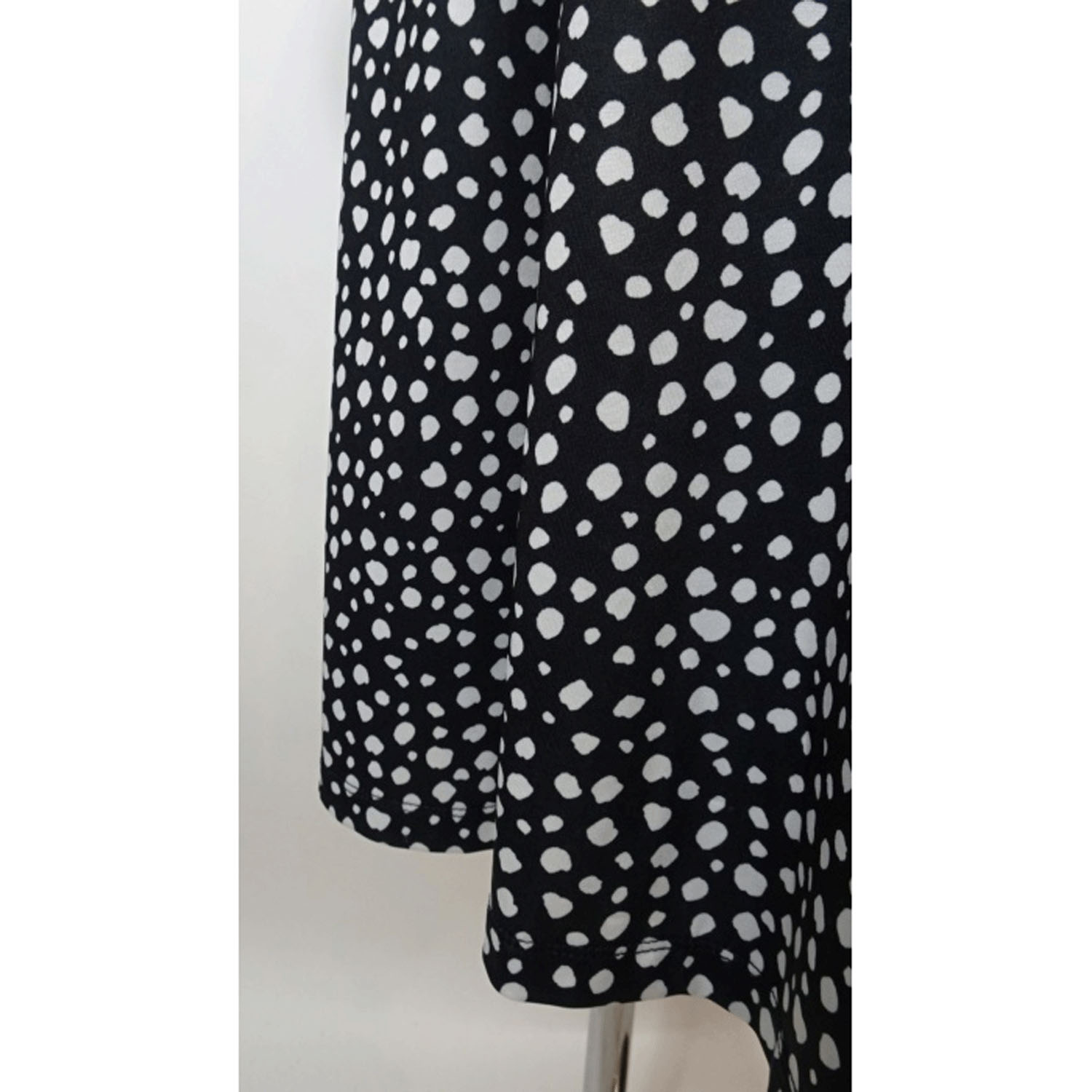 【4月初旬入荷予定】Super Beauty ウェストレース使い水玉切替ワンピース - 画像13