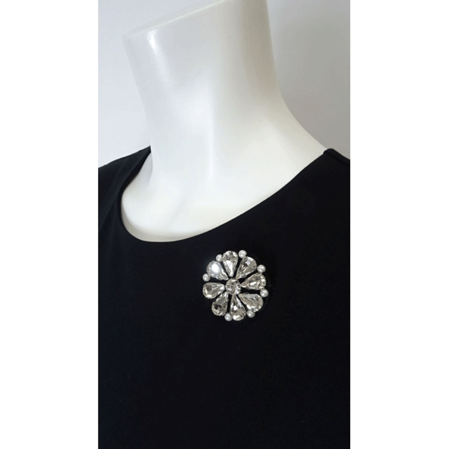 【4月初旬入荷予定】Super Beauty ウェストレース使い水玉切替ワンピース - 画像10