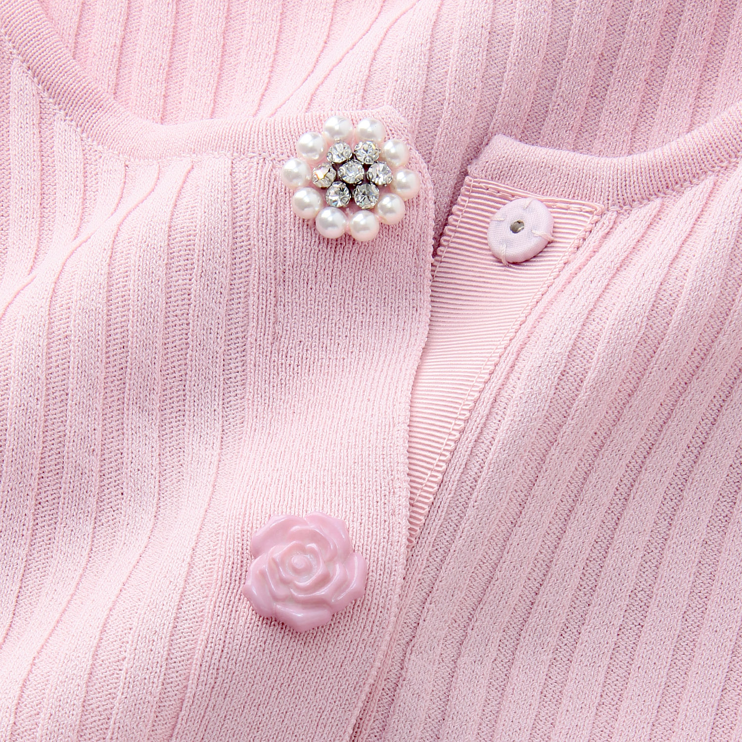 【LIVE ARCHIVE】Super Beauty 裾フリルリブ編みニットカーディガン - 画像14