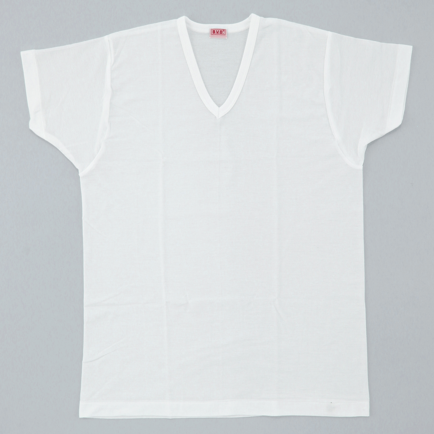 BVD GOLD 接触冷感メッシュ  Vネック半袖