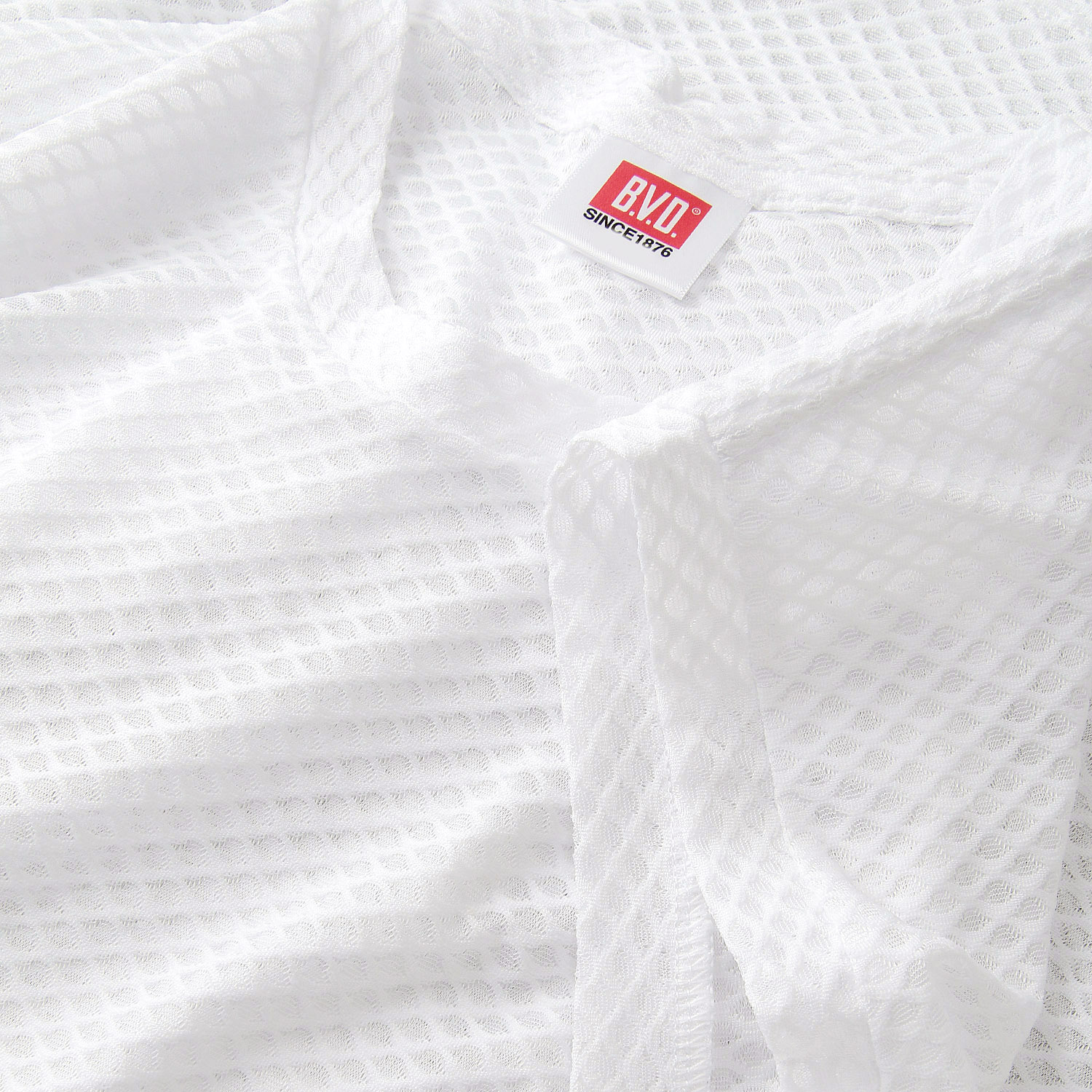 BVDエアーメッシュドライクルーネック スリーブレス - 画像3