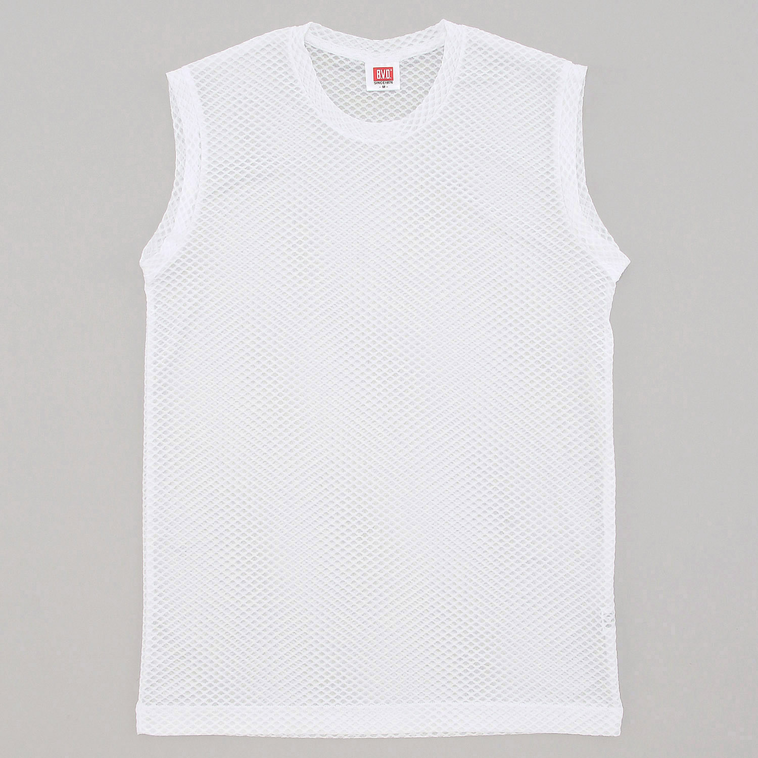 BVDエアーメッシュドライクルーネック スリーブレス - 画像1