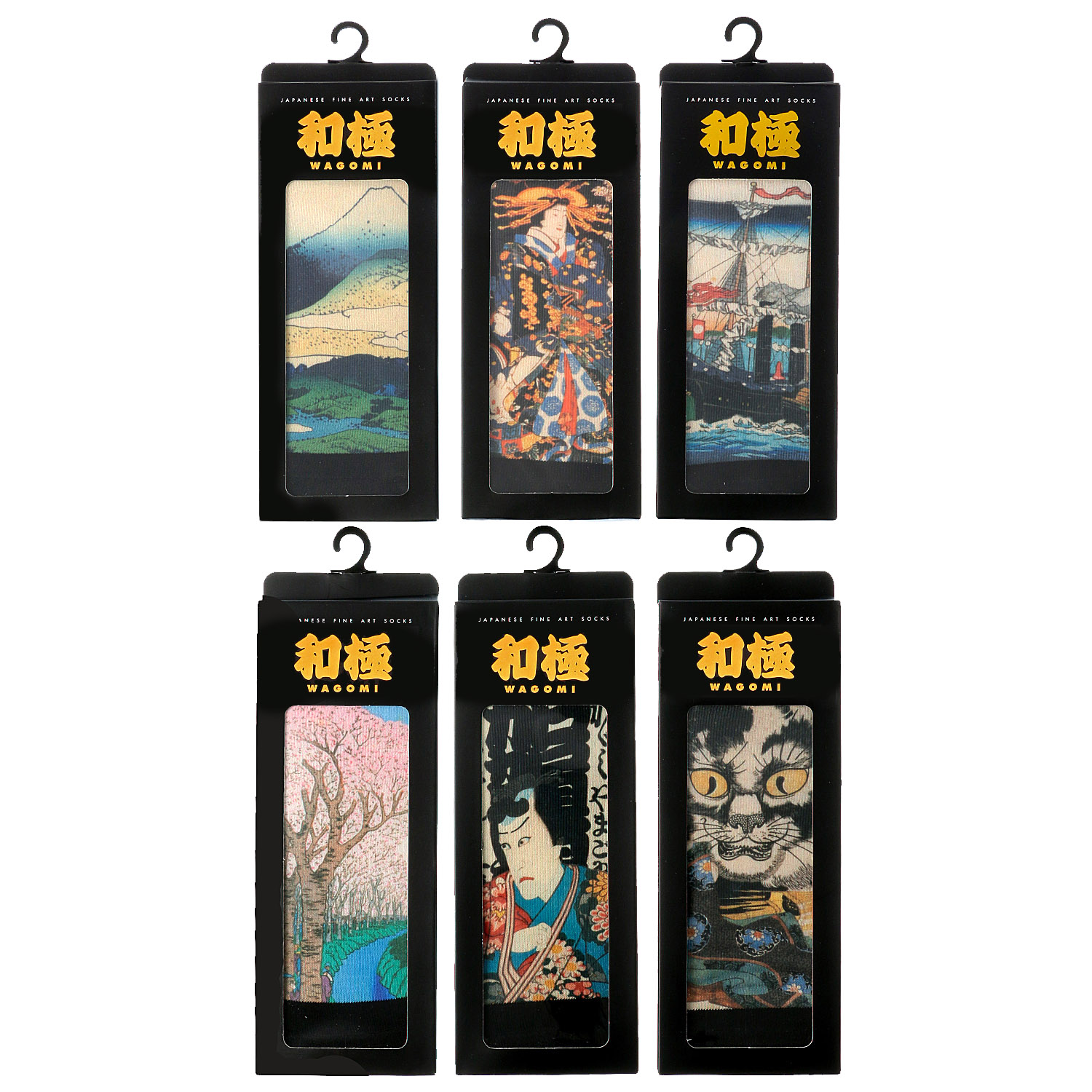 スニーカー丈和柄転写ソックス - 画像1