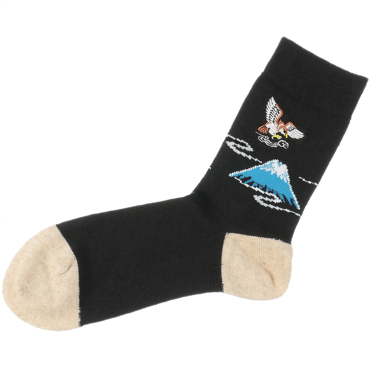 VINTAGE 鷲刺繍 カジュアルメンズソックス - 画像2