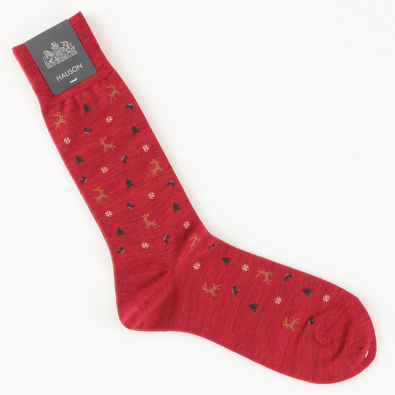 HALISON ファインメリノ ウインターモチーフ ソックス - 画像3