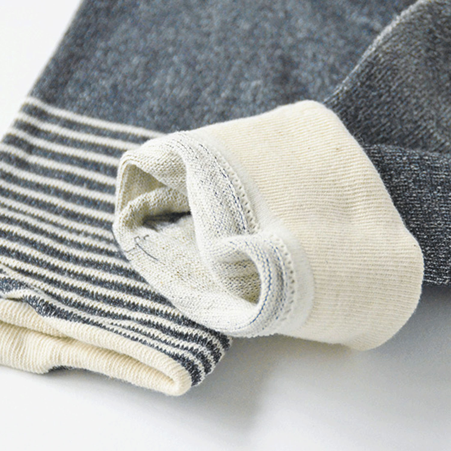 天衣無縫 いつもソックスボーダー Lサイズ - 画像10