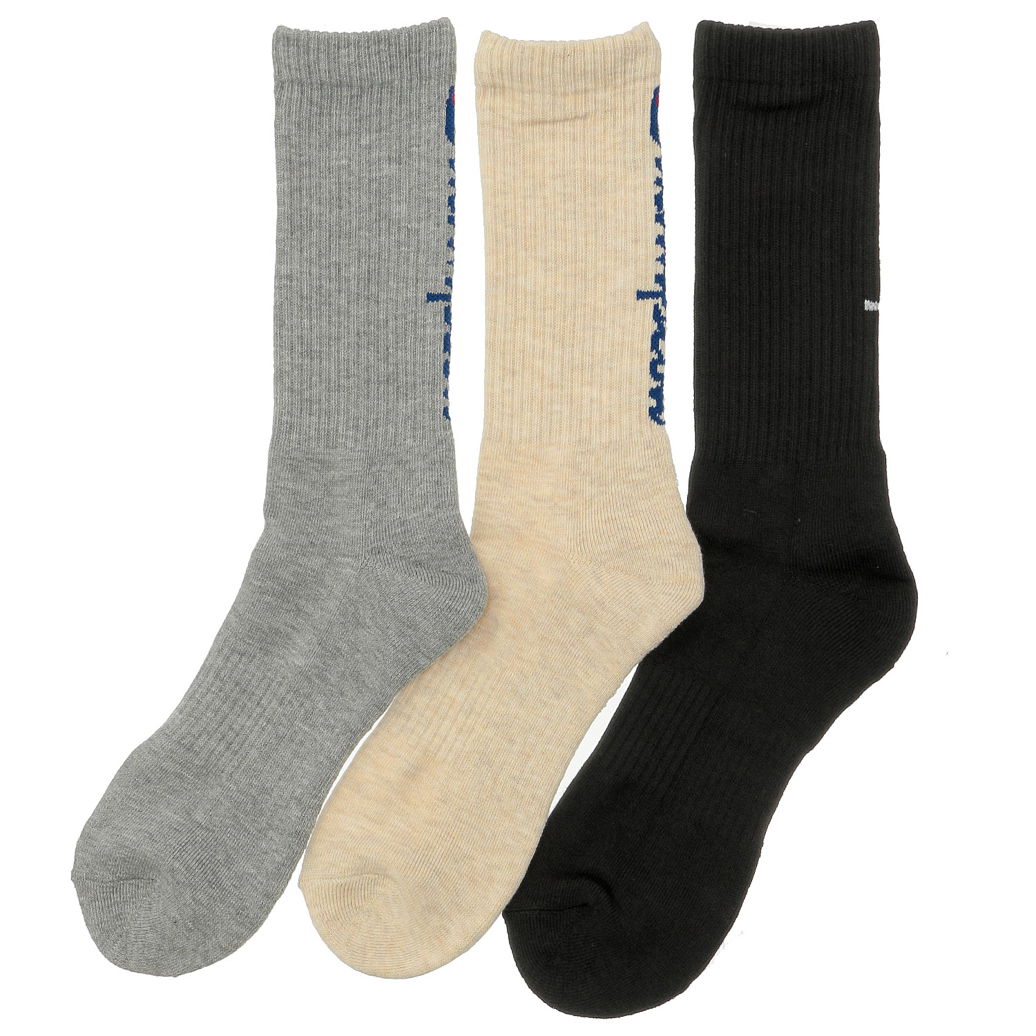 Champion 3P 底パイル クルー丈 紳士 - 画像3