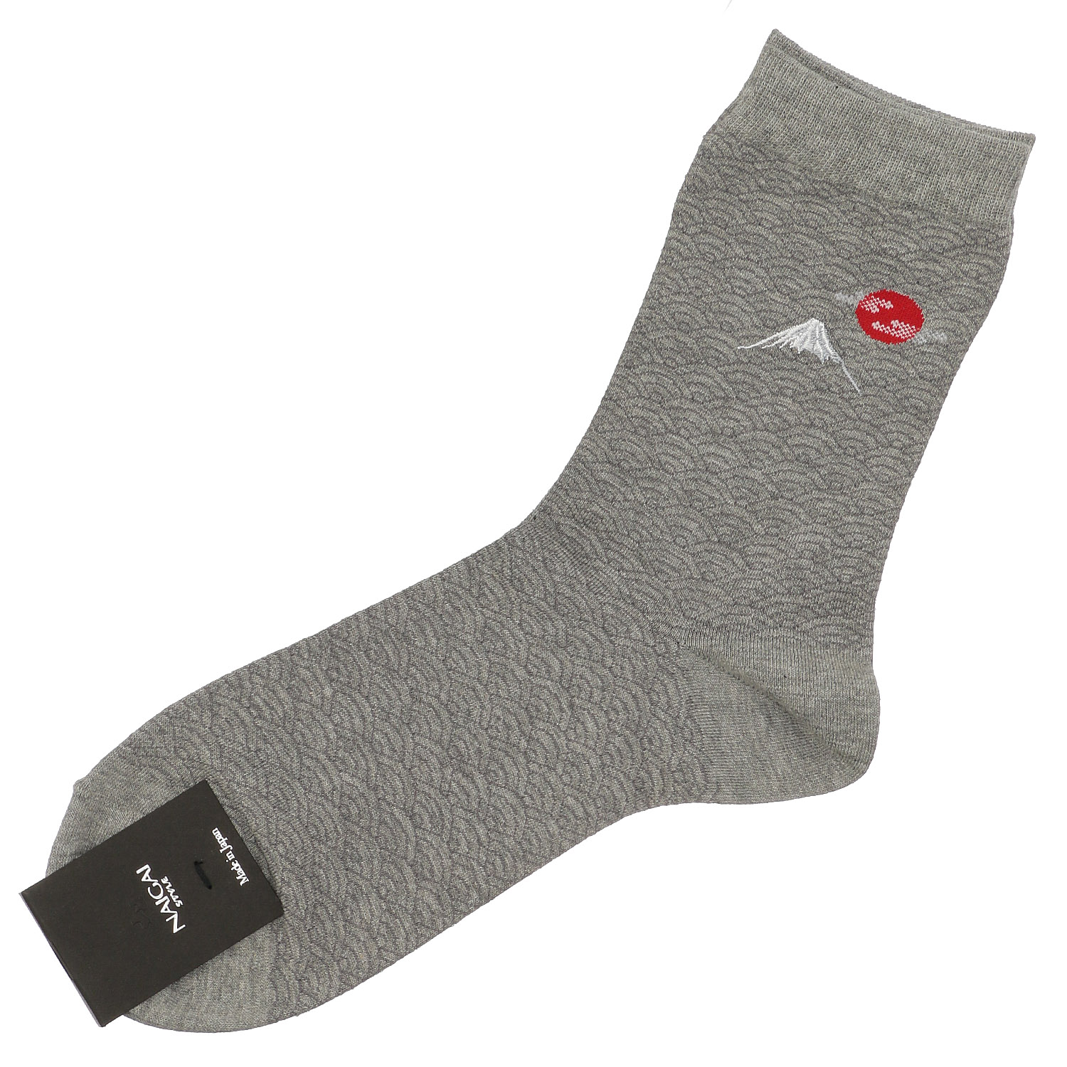 NAIGAI STYLE 富士山刺繍ソックス - 画像1