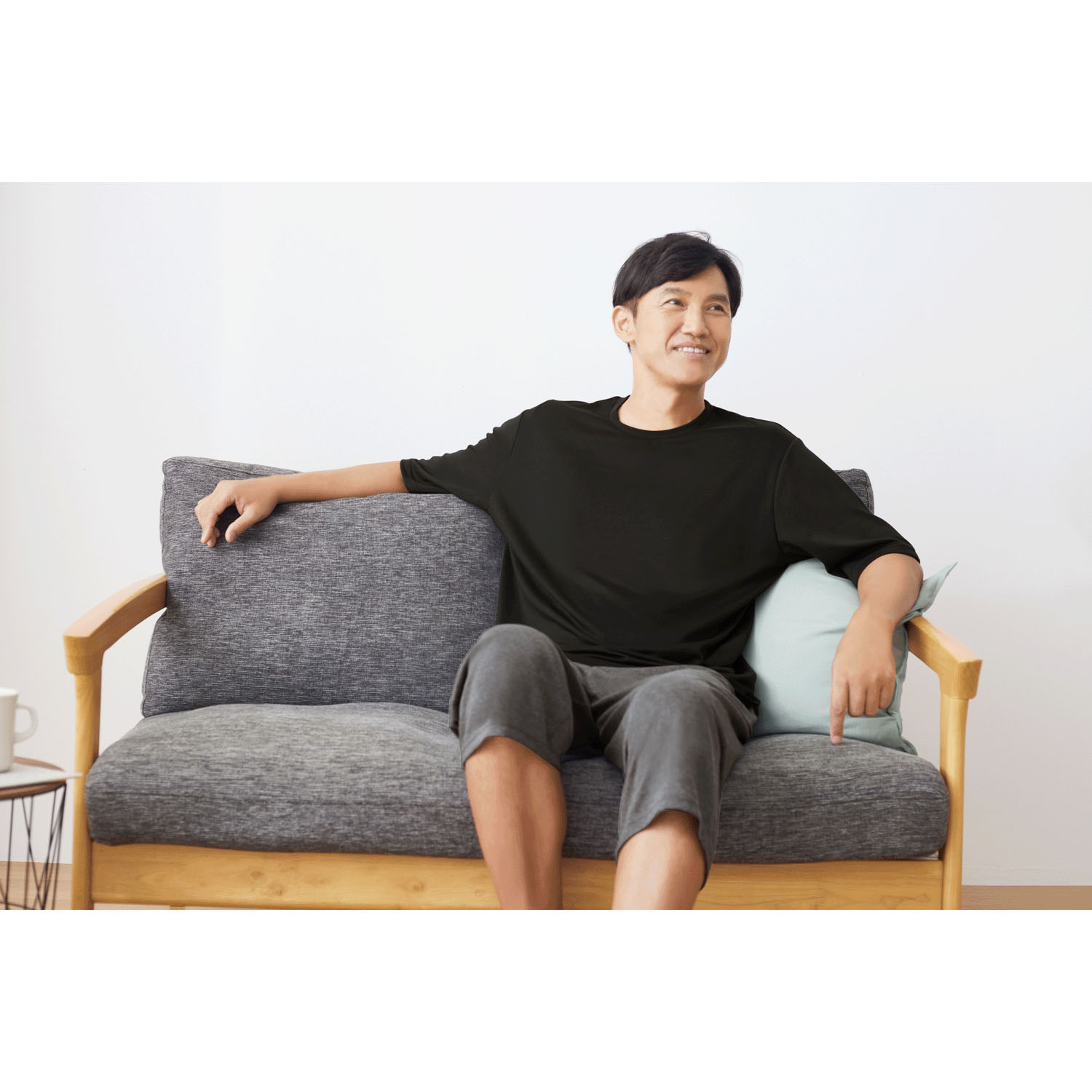 リカバリーケア メンズ半袖シャツ - 画像1