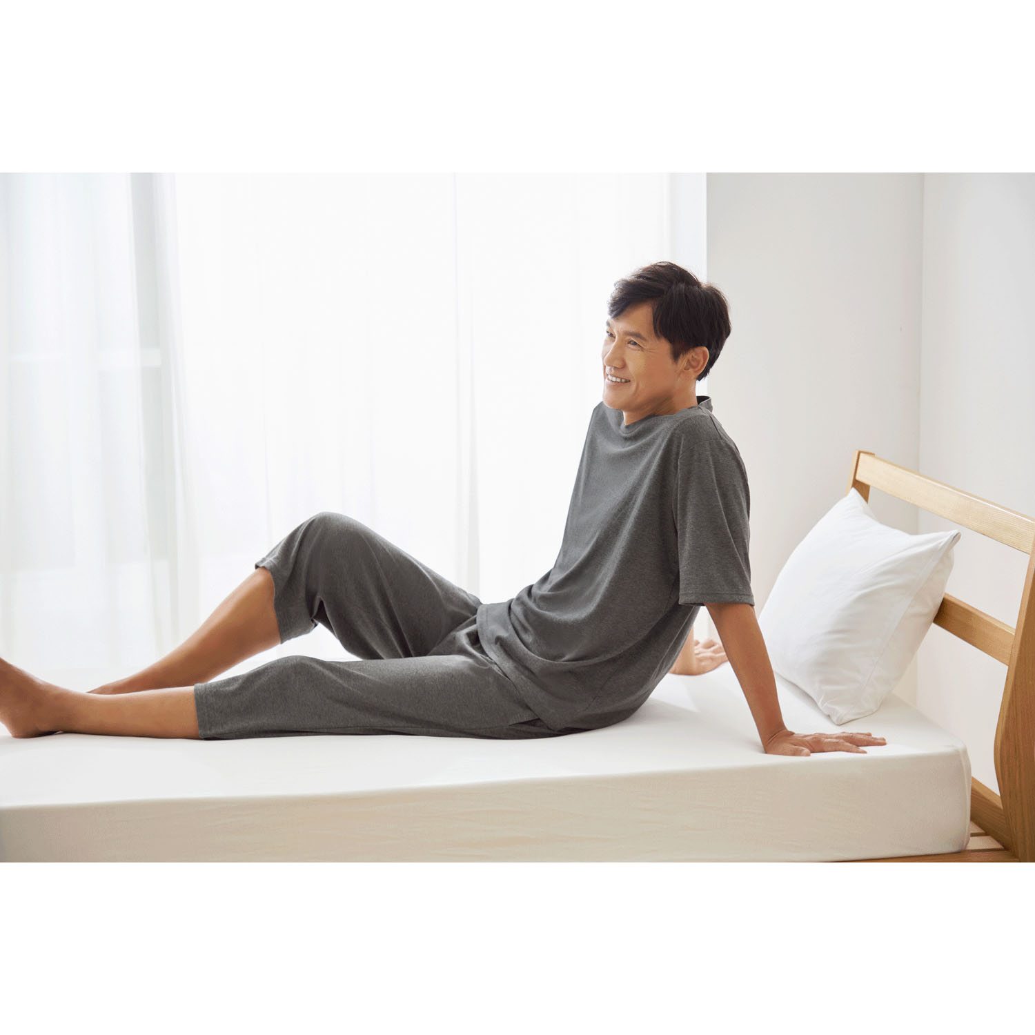 リカバリーケア メンズ 7分丈パンツ - 画像1