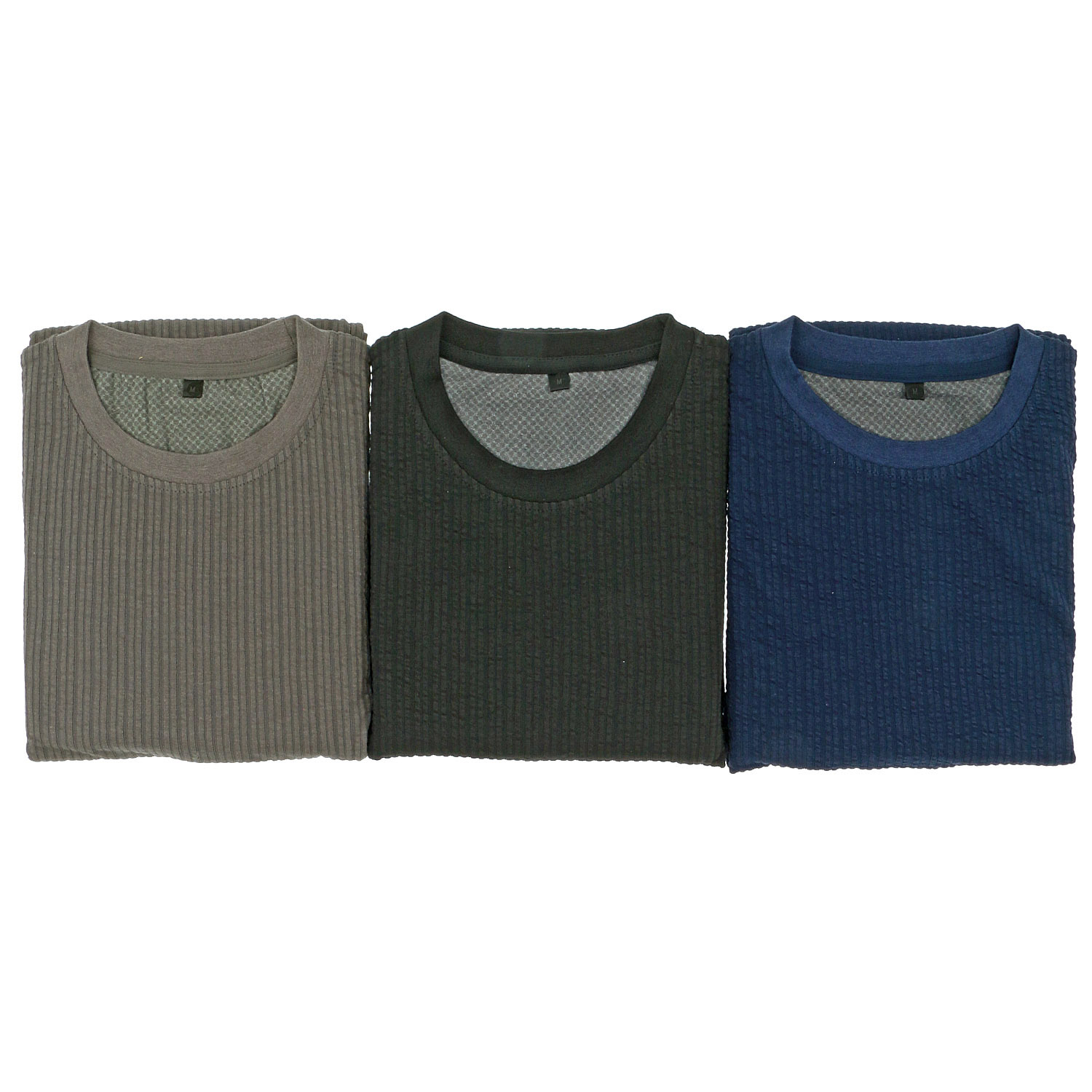 血行促進ルームウエア ニットサッカー メンズ - 画像1