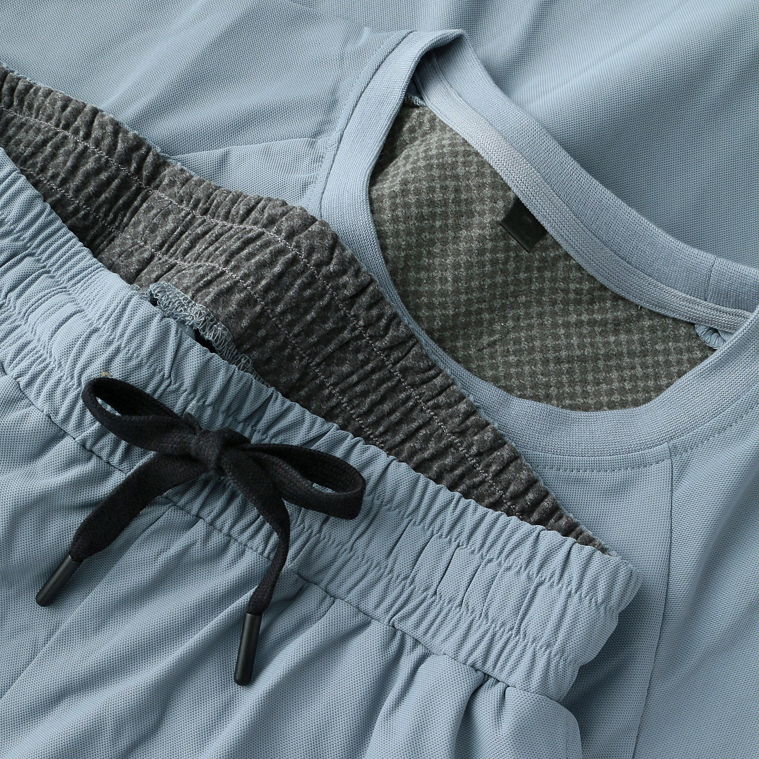 【26ss先行受注】血行促進ルームウエア 冷感鹿の子 男女兼用 - 画像6