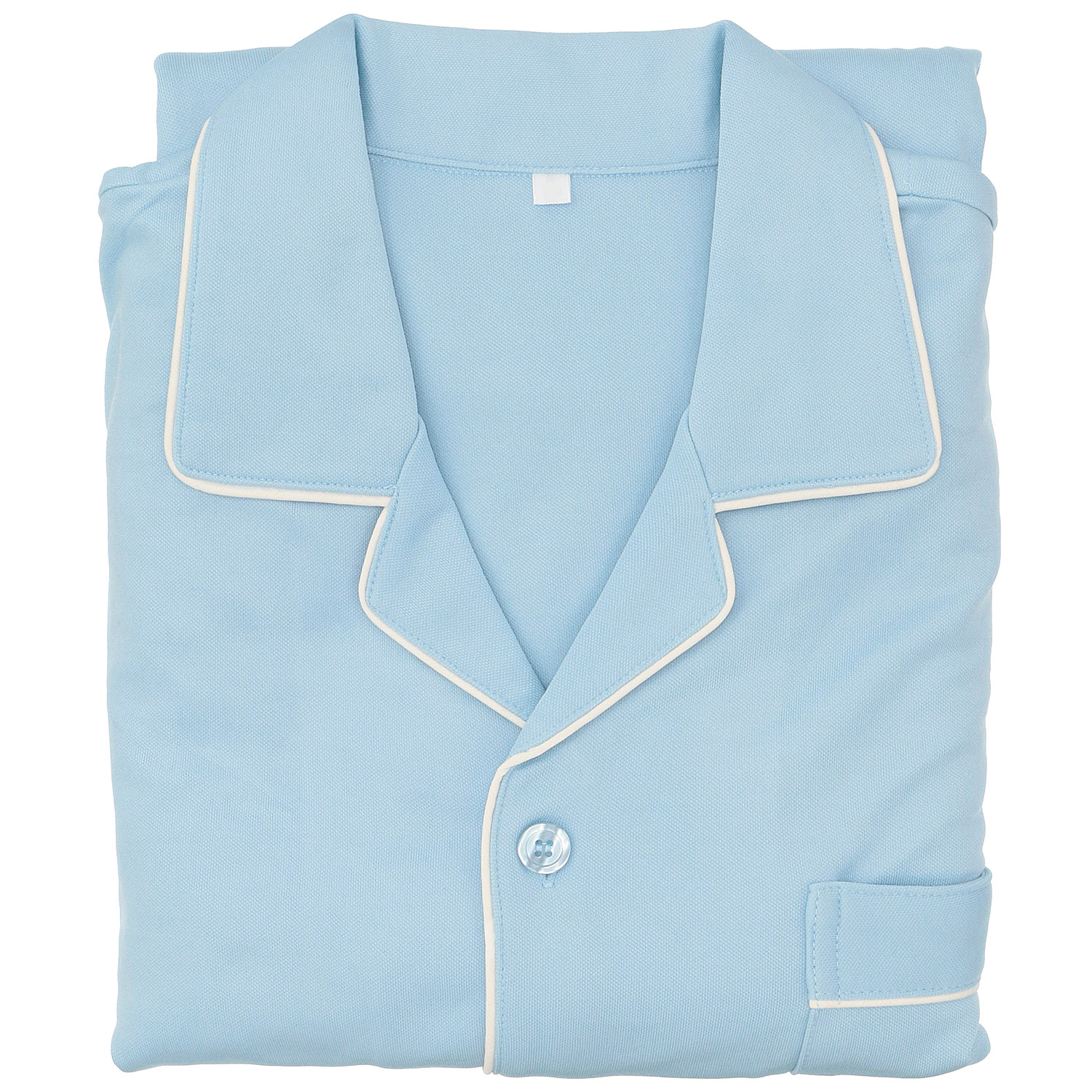 Neruwell（ネルウェル）紳士 ダンボール無地シャツパジャマ - 画像4