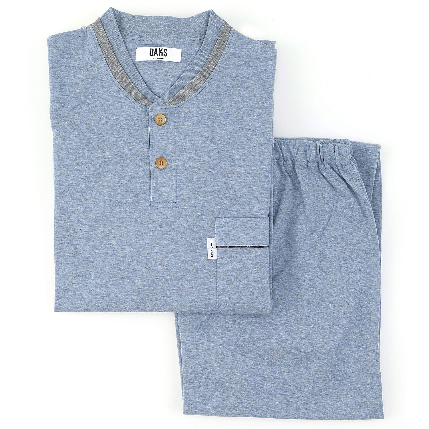 DAKS 紳士長袖長パンツパジャマ - 画像7