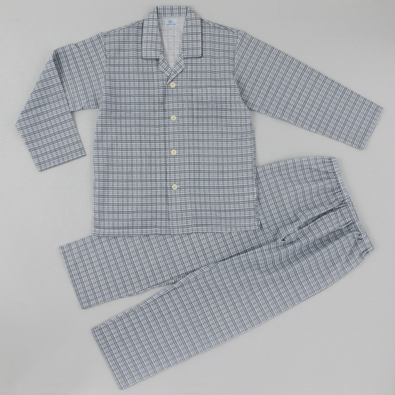 GUNZE COOL PLUS 背中メッシュ 長袖長パンツパジャマM／L - 画像2