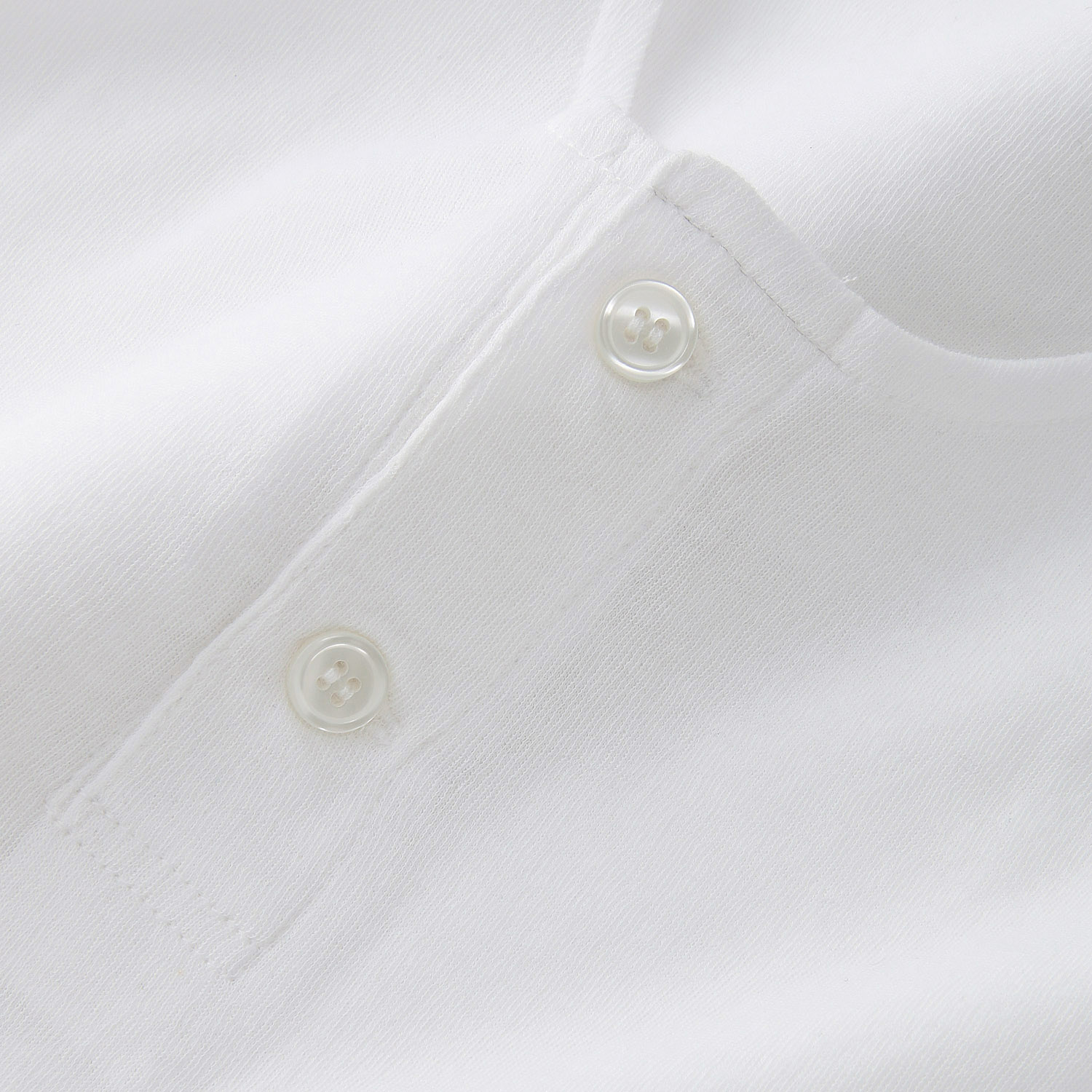 紳士 綿強撚 釦付半袖シャツLL - 画像3