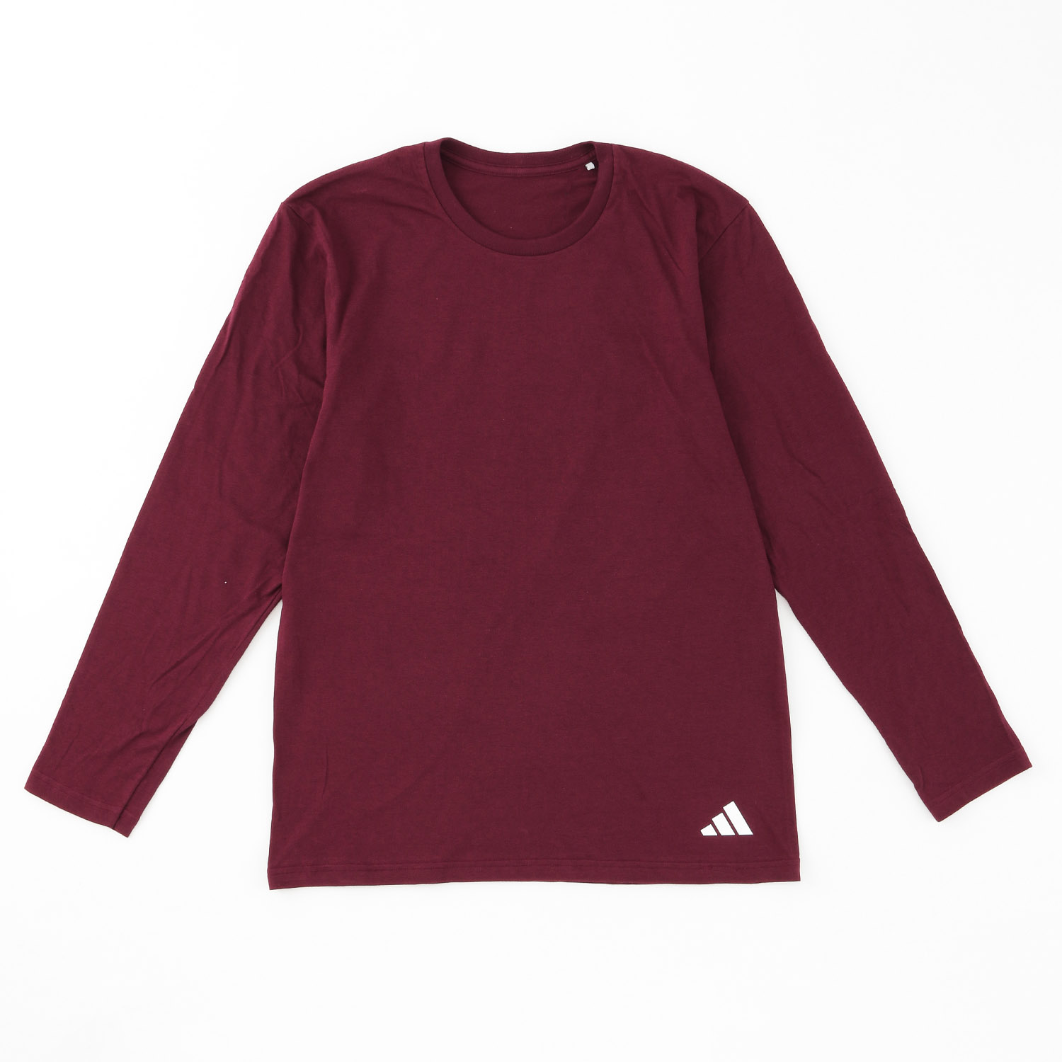 adidas メンズクルーネックロングスリーブ Tシャツ - 画像3