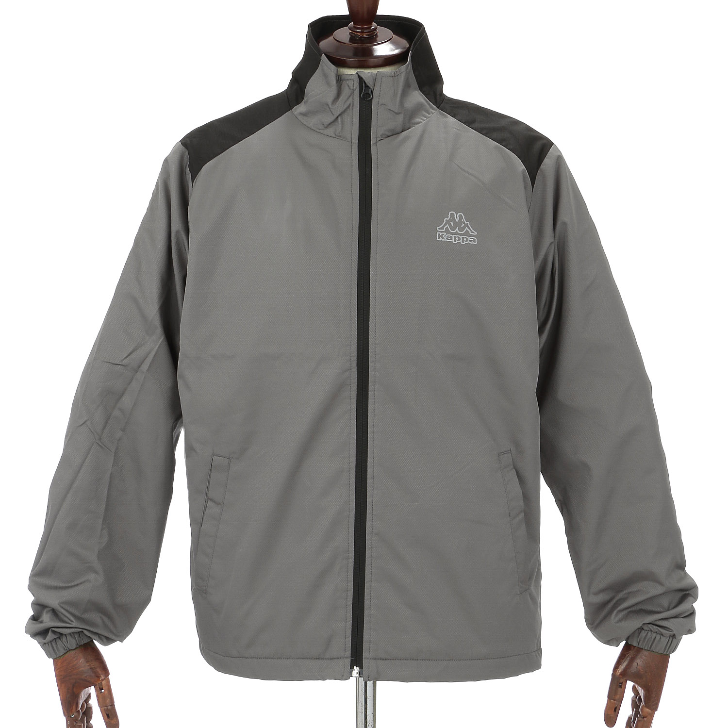 Kappa メンズ 裏フリースウィンドジャケット - 画像1