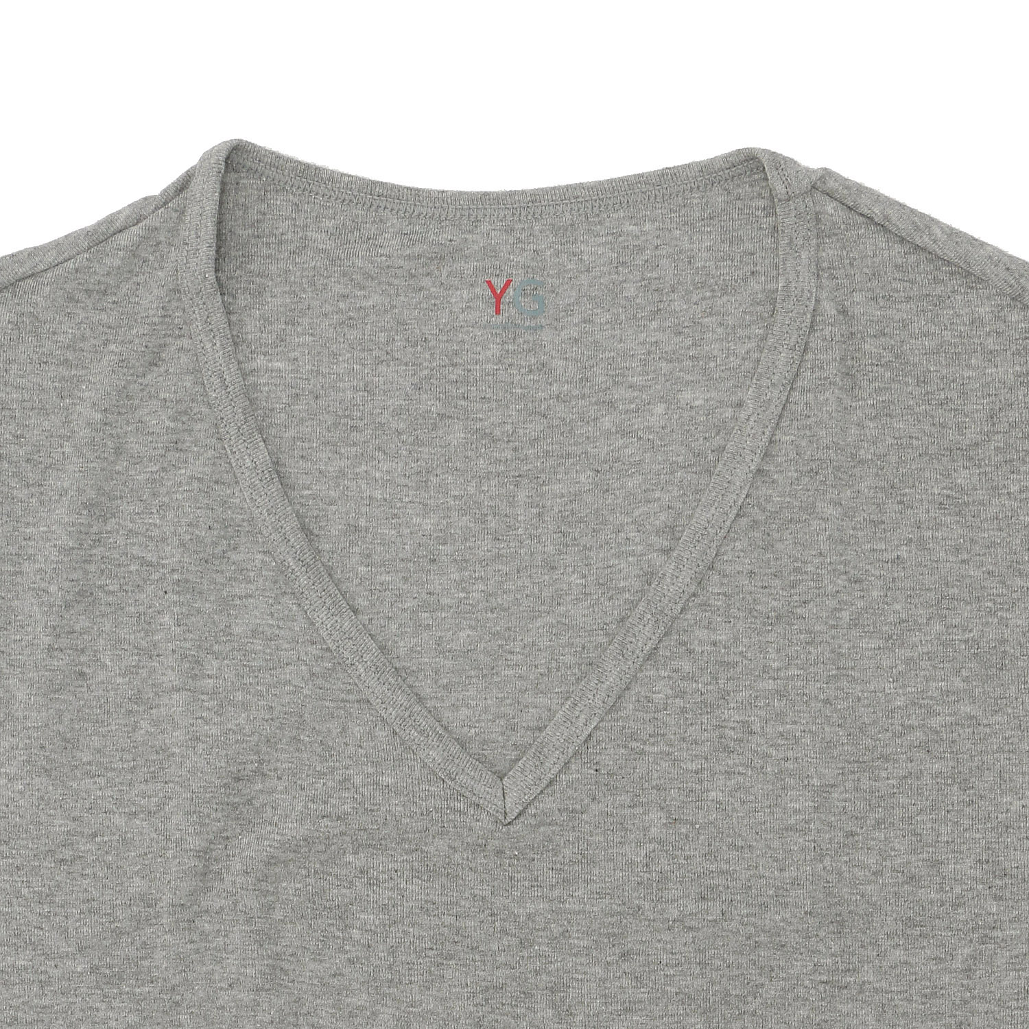 GUNZE YG ピュアコットン VネックTシャツ - 画像3
