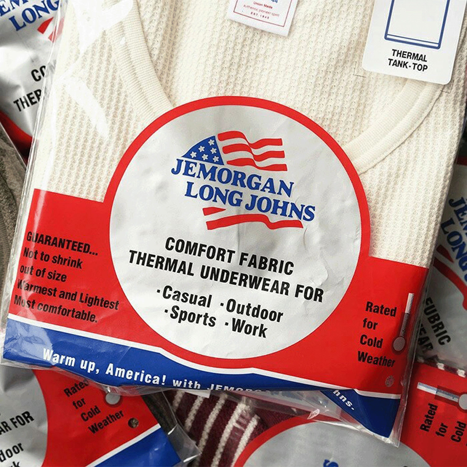 JEMORGAN（ジェイイーモーガン）ワッフルヘンリーネック半袖Tシャツ - 画像7