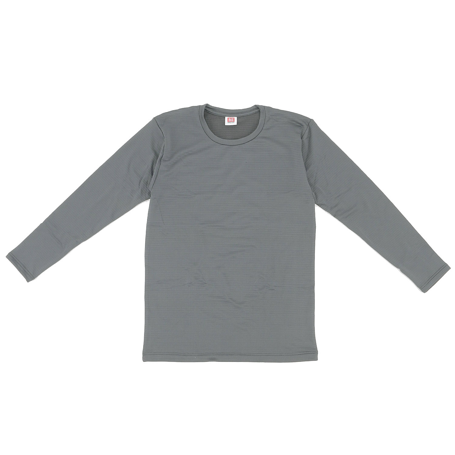 BVD メンズ 瞬暖グリッドテック 丸首長袖Tシャツ - 画像6