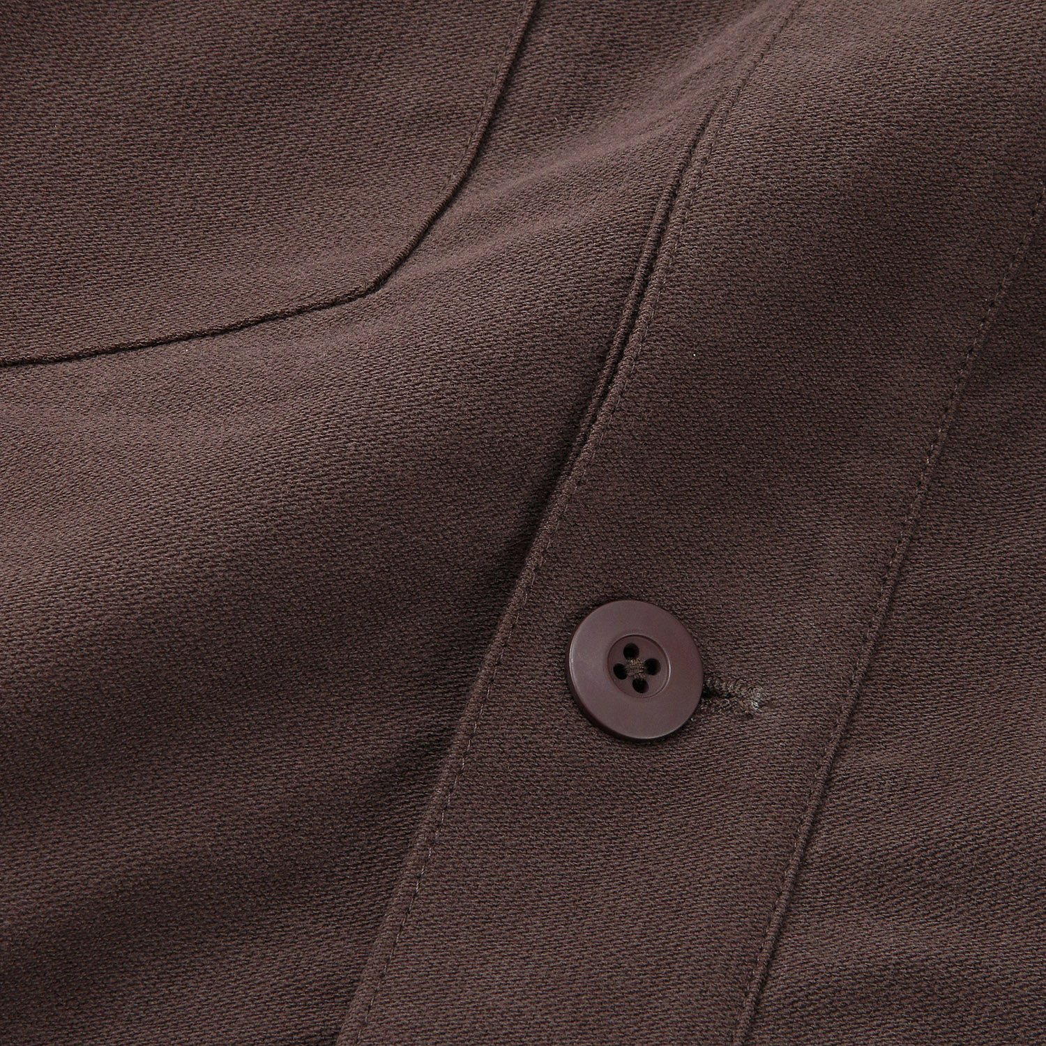 BODY WILD ヴィンテージコットン ストレッチ シャツジャケット メンズ - 画像4