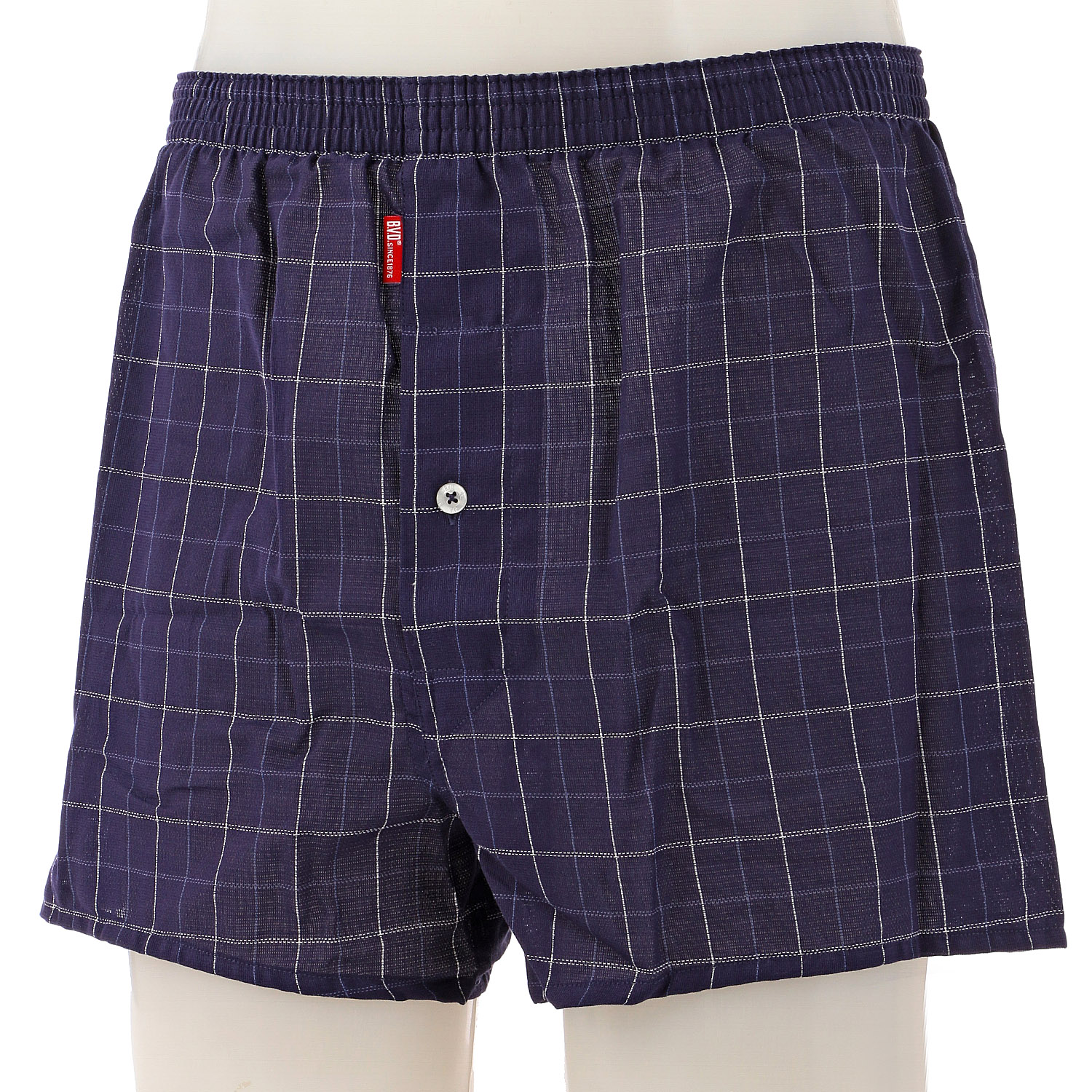 BVD 綿涼（パナマ織）トランクス  前開き - 画像1