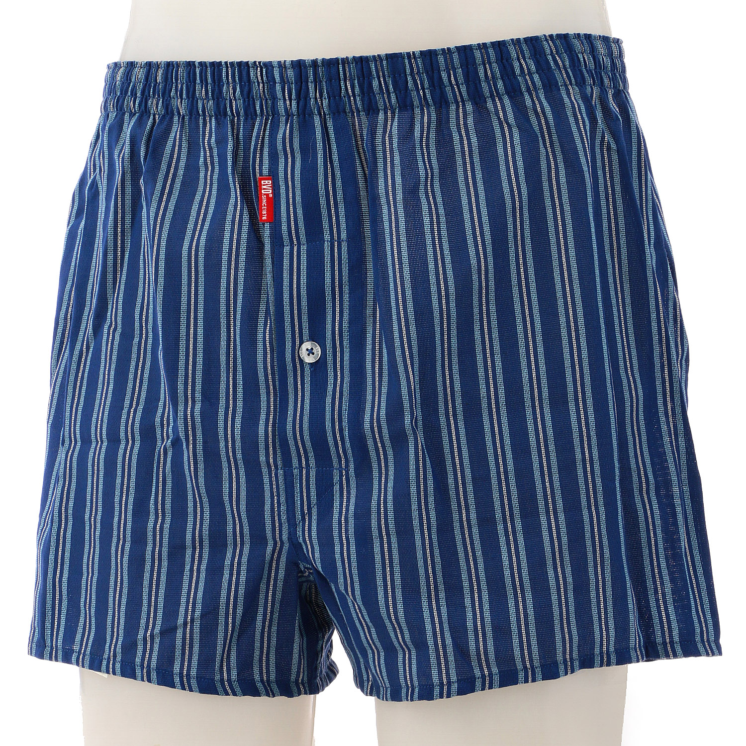 BVD 綿涼（パナマ織）トランクス  前開き - 画像1