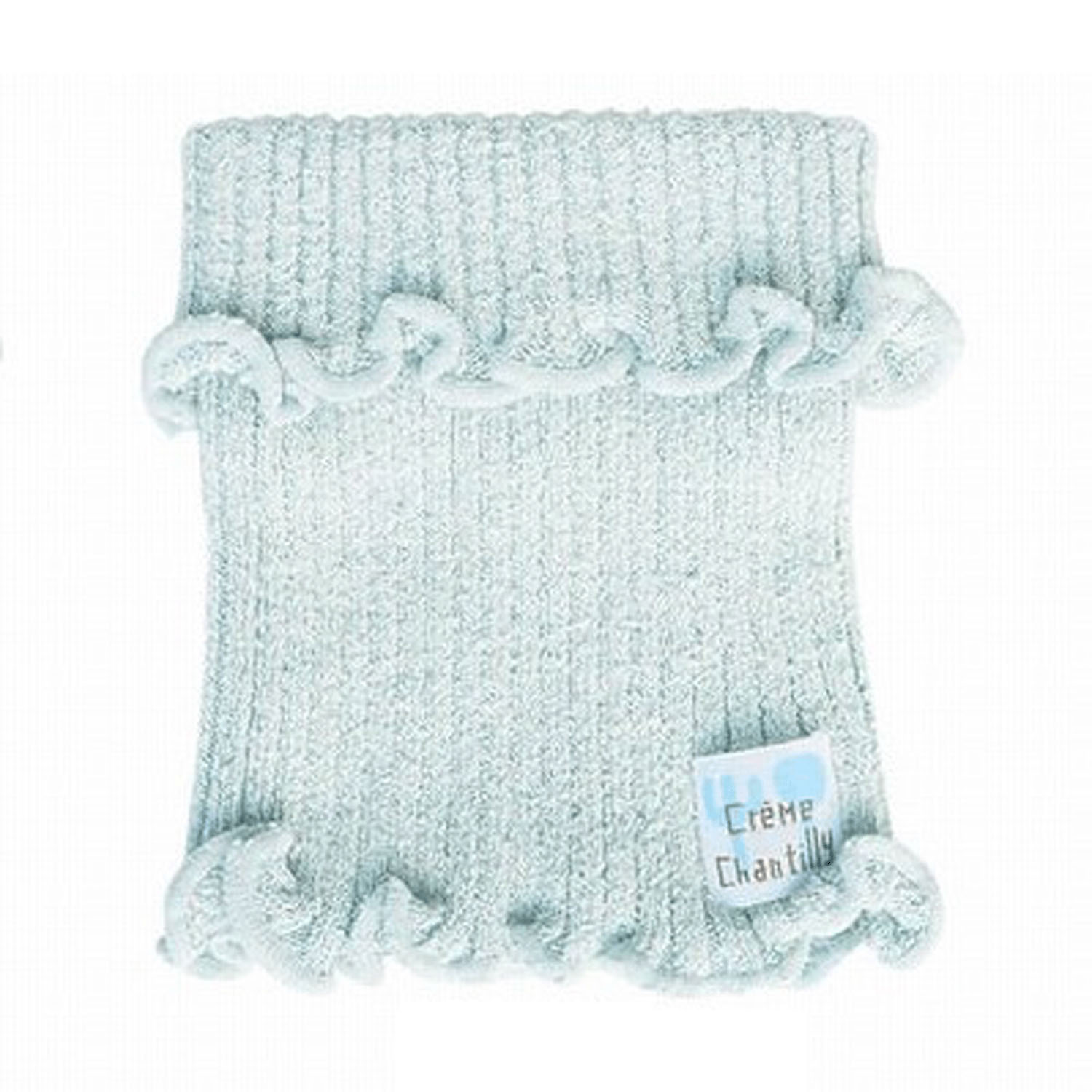 シルクのびのび腹巻 サックス - 画像1