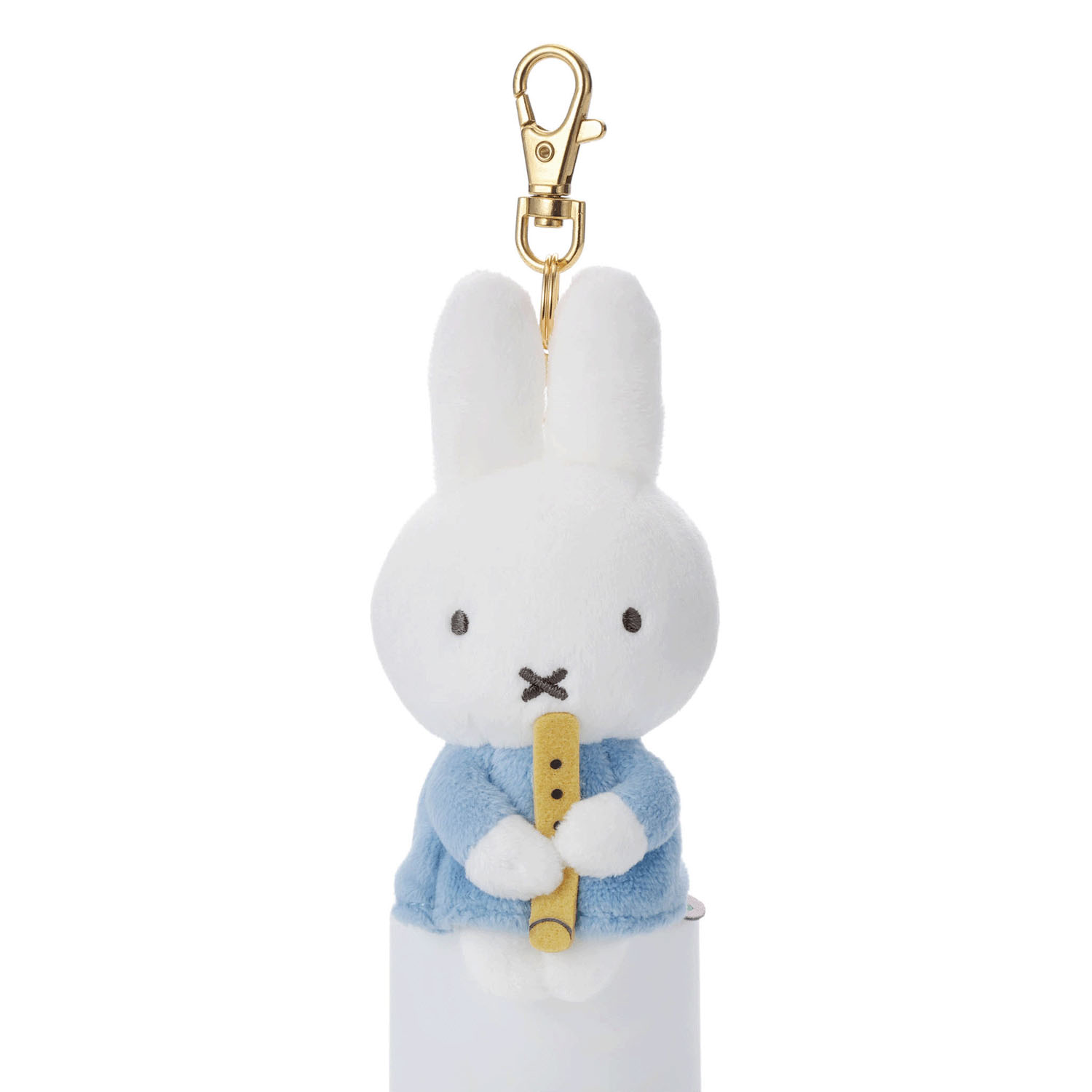 MIFFY＆MUSIC ちょっこりさん キーチャームマスコット ミッフィー（黄色い笛） - 画像1