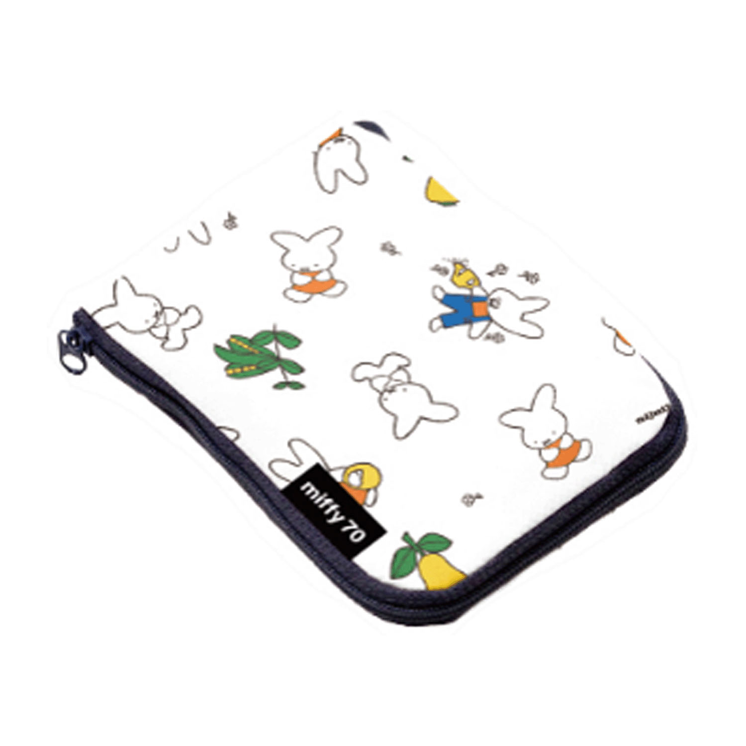 ミッフィー撥水レインエコバッグ miffy 70th NIJNTJE ホワイト - 画像2