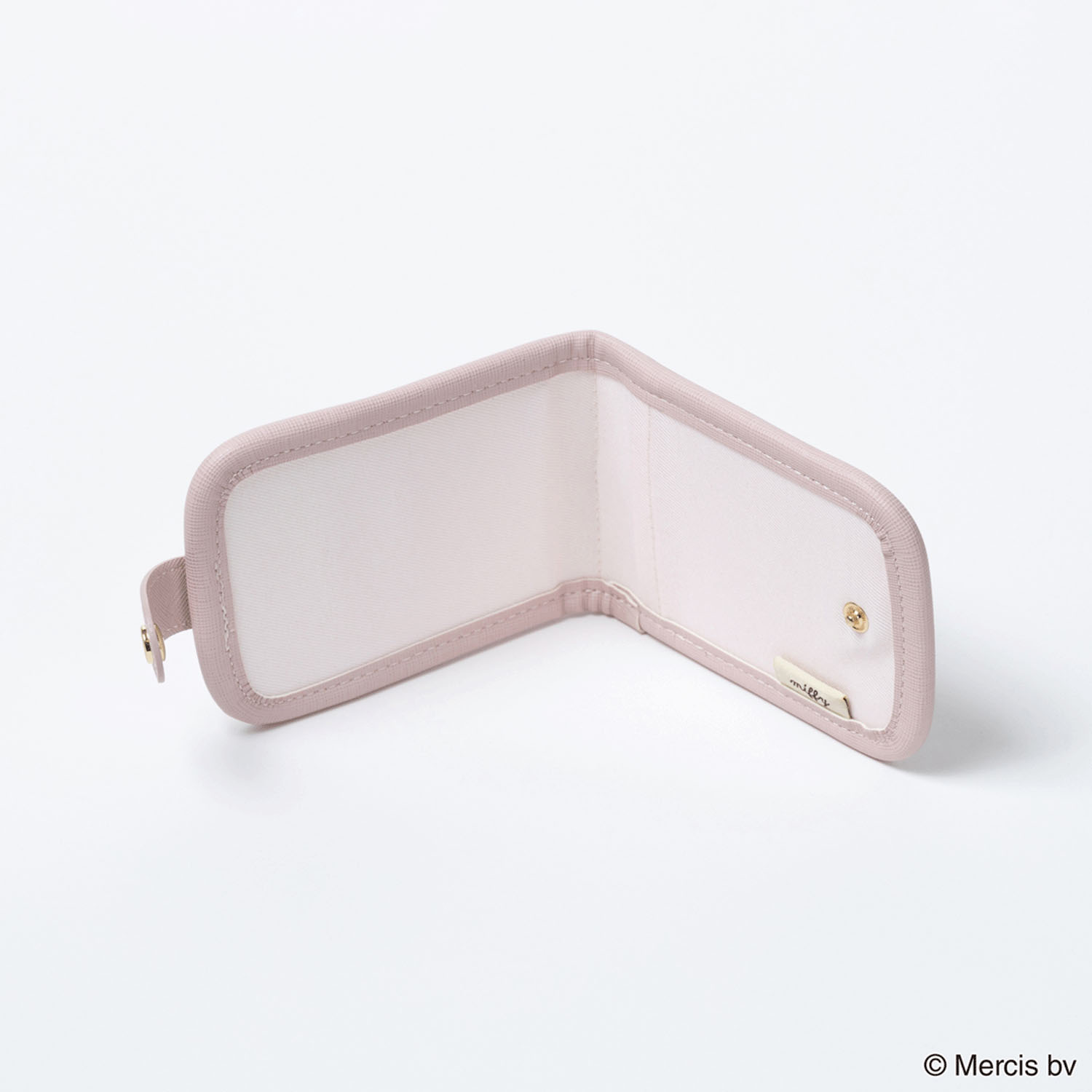 BRUNA BOA APPLIQUE パスケース ピンク - 画像3