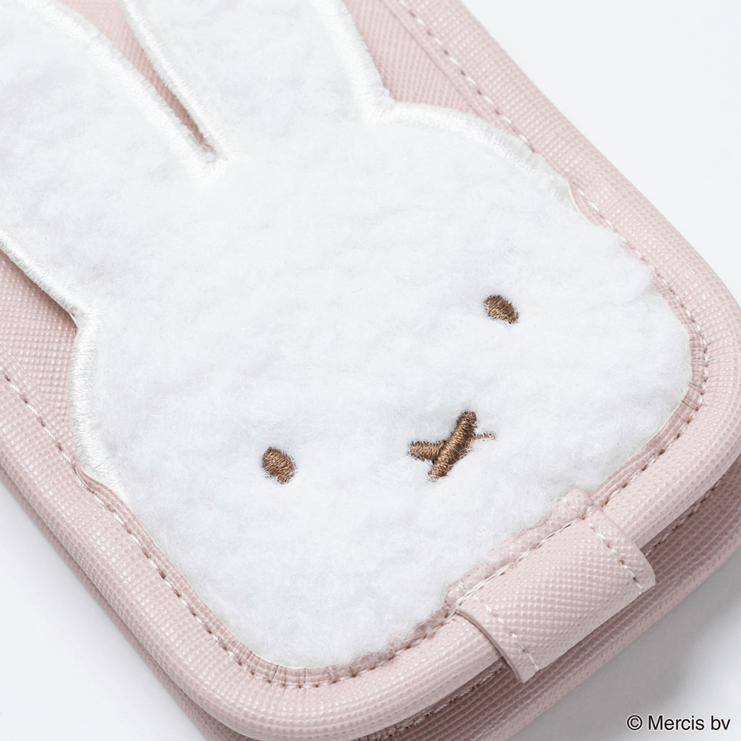 BRUNA BOA APPLIQUE パスケース ピンク - 画像4