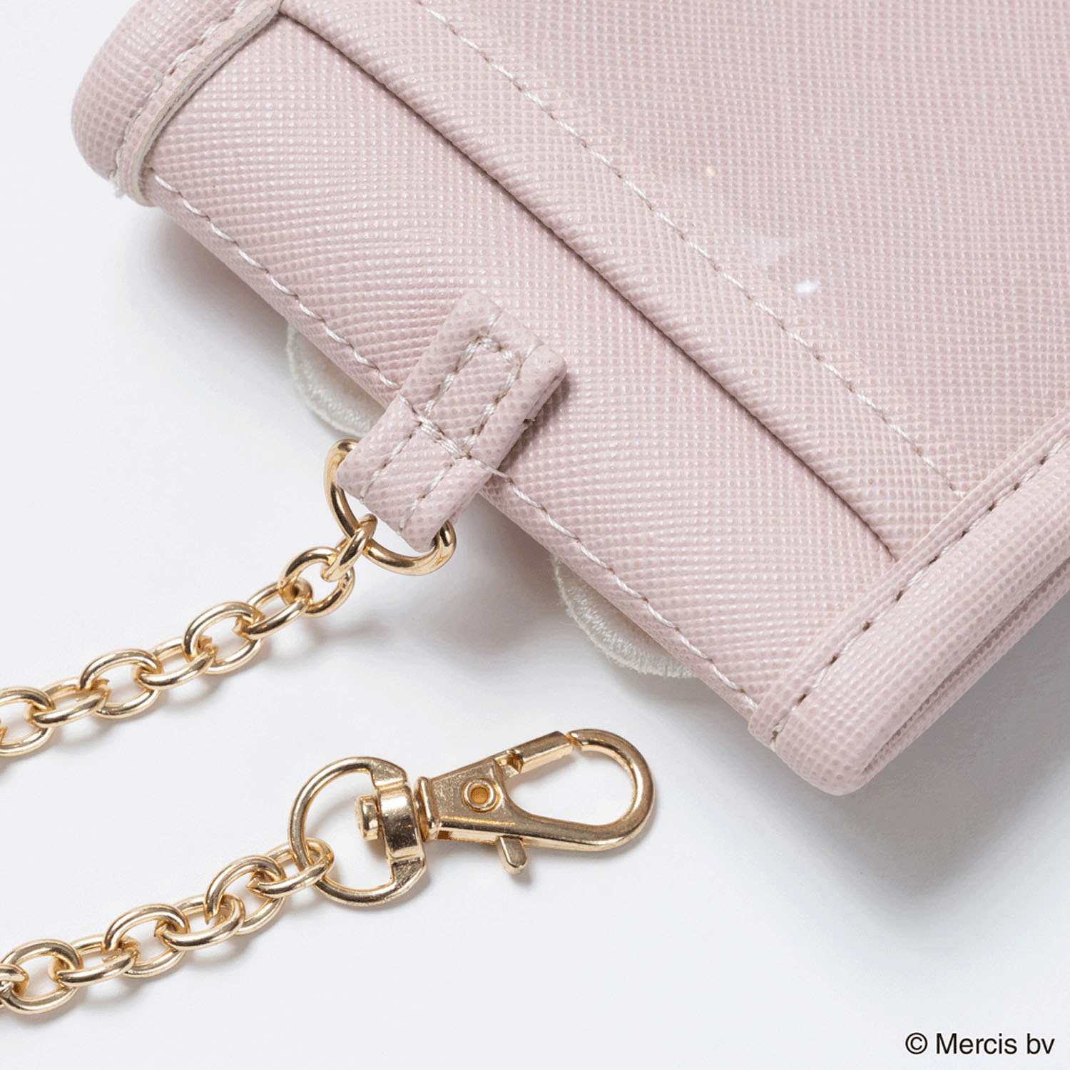 BRUNA BOA APPLIQUE パスケース ピンク - 画像5