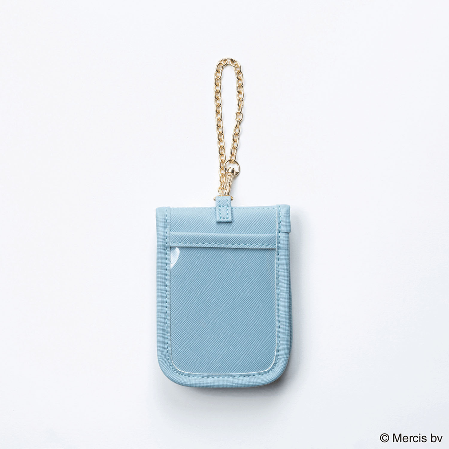 BRUNA BOA APPLIQUE パスケース ブルー - 画像2