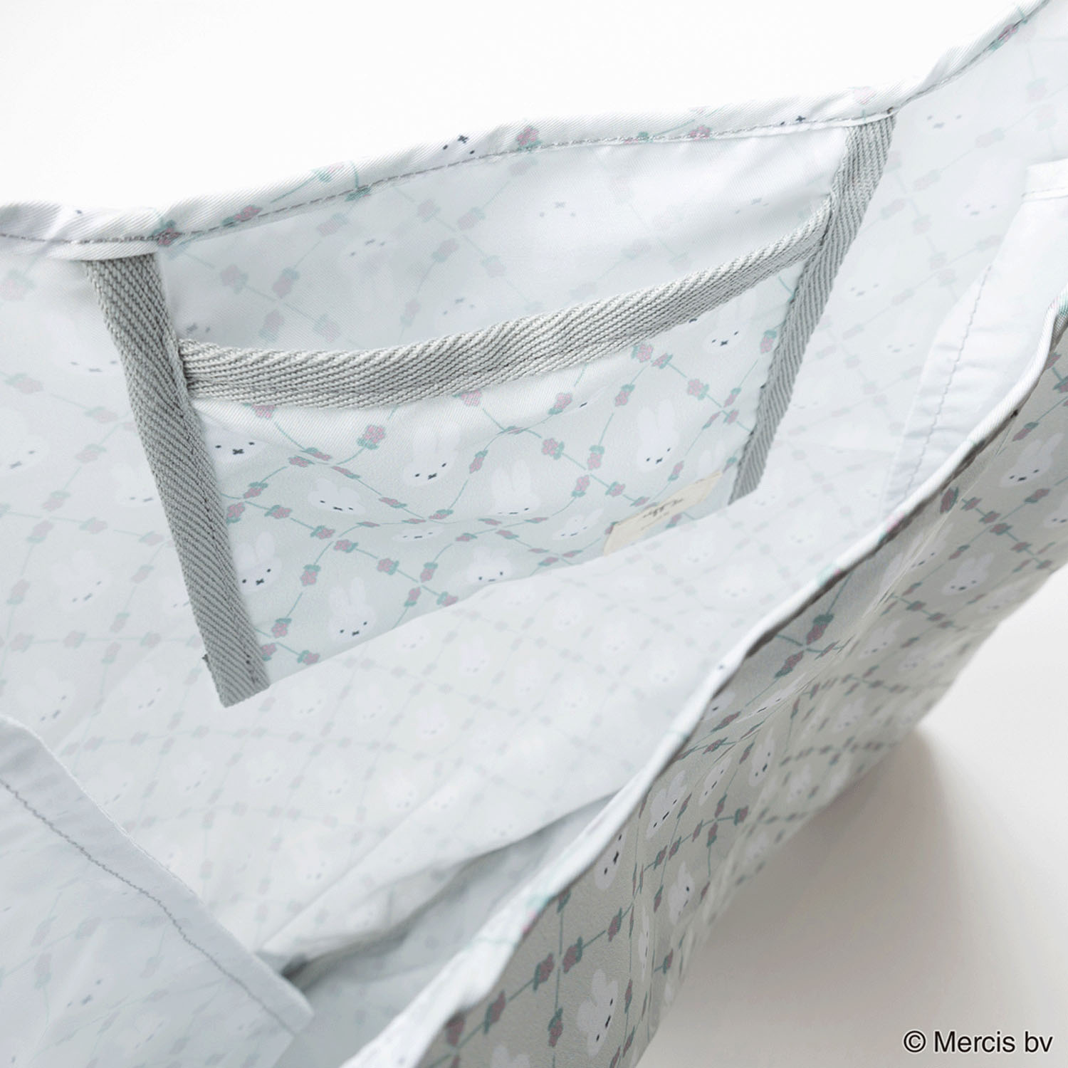 MIFFY QUILTING STYLE ショッピングバッグS グレー ミッフィー - 画像6