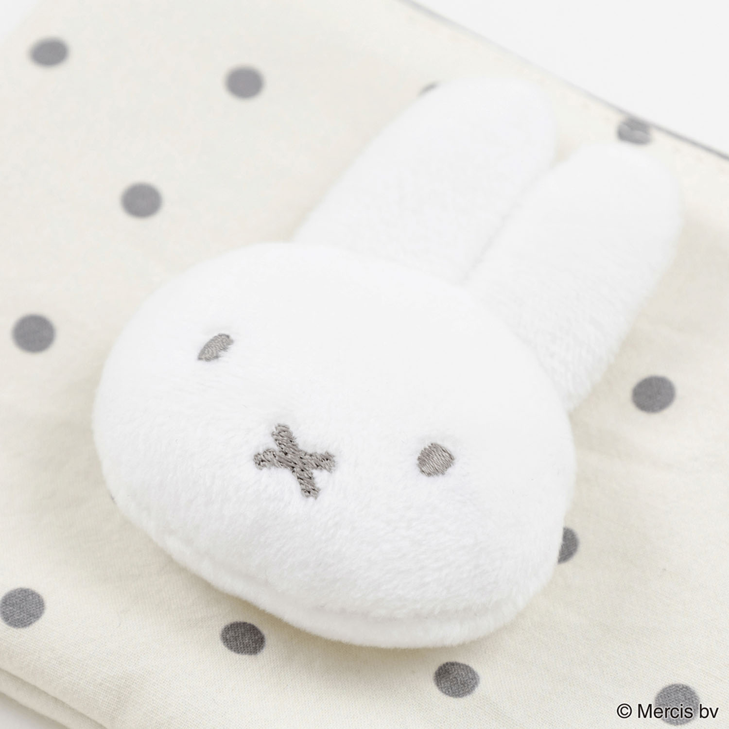 MIFFY DOT＆MASCOT ミニフラットポーチ アイボリー - 画像3