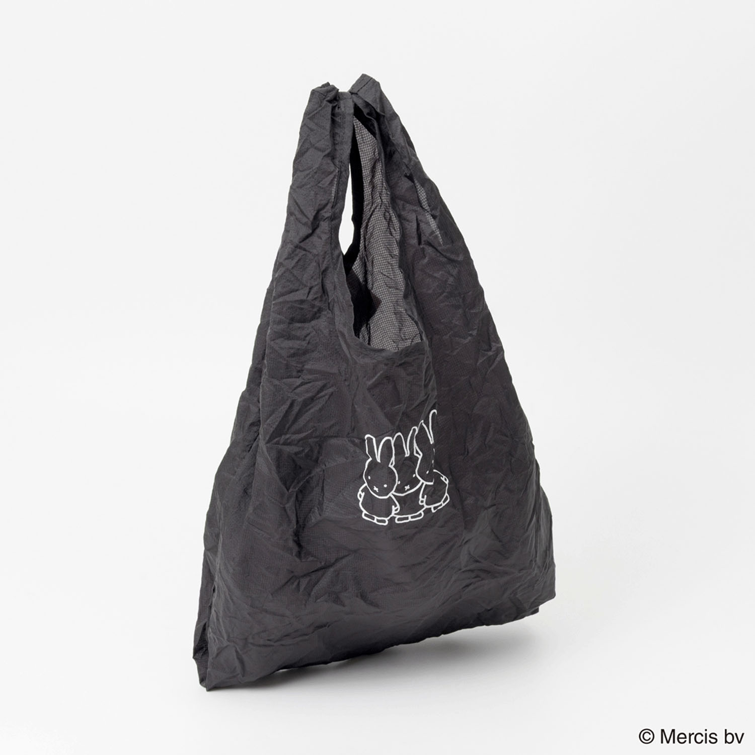 MIFFY Face Minimini ショッピングバッグS ブラック - 画像2