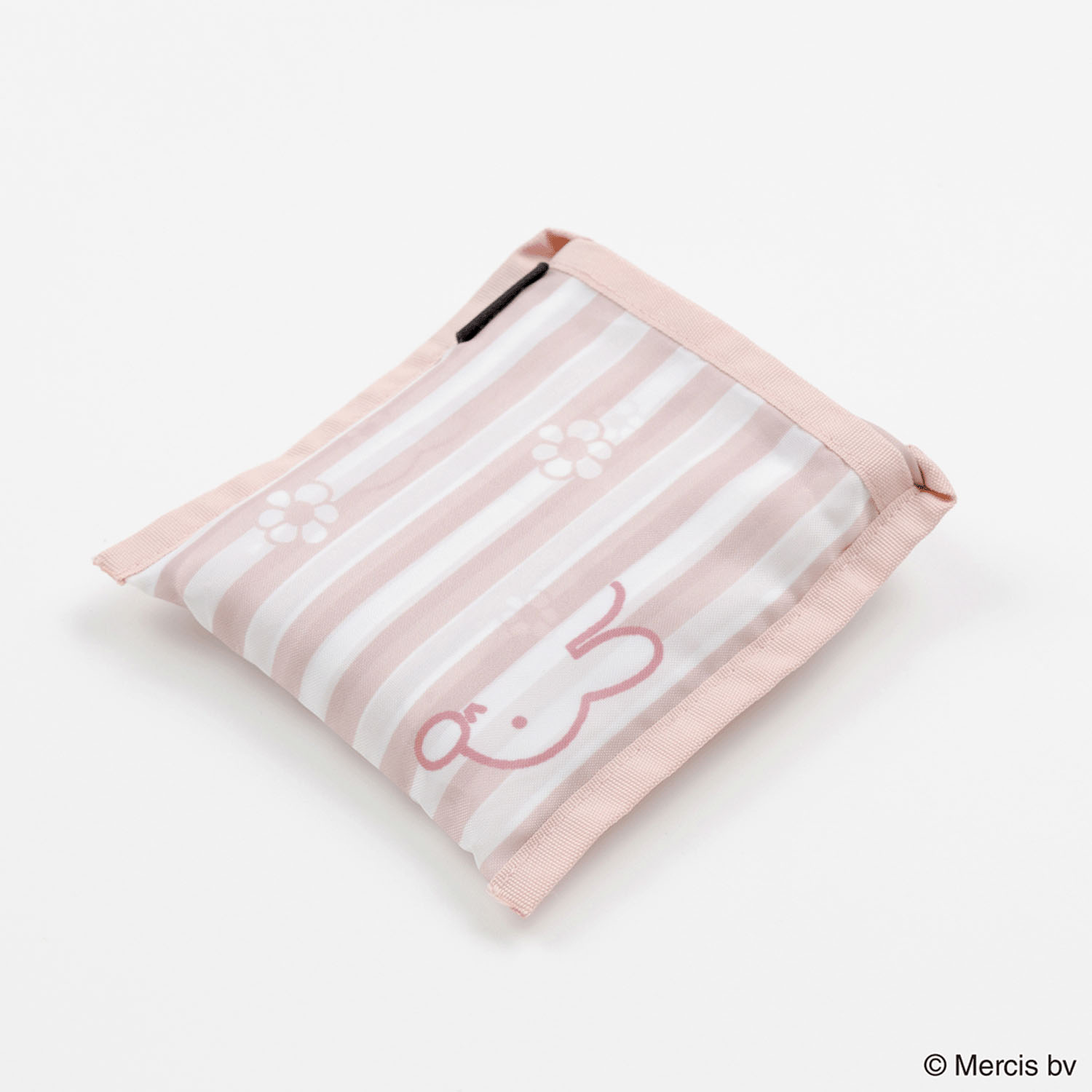 MIFFY STRIIPE ショッピングバッグS ピンク - 画像3