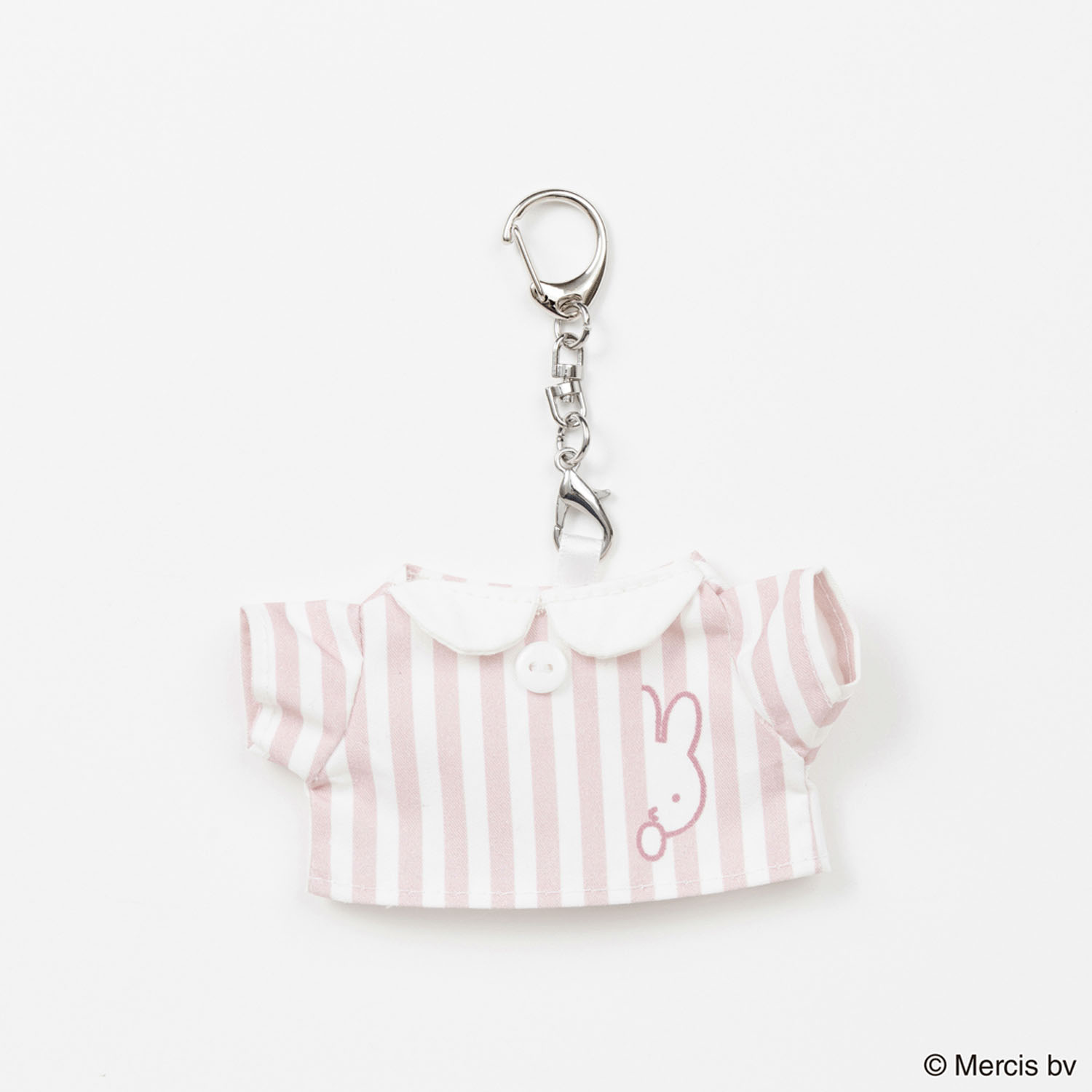 MIFFY STRIIPE MINI Tシャツチャーム ピンク - 画像1