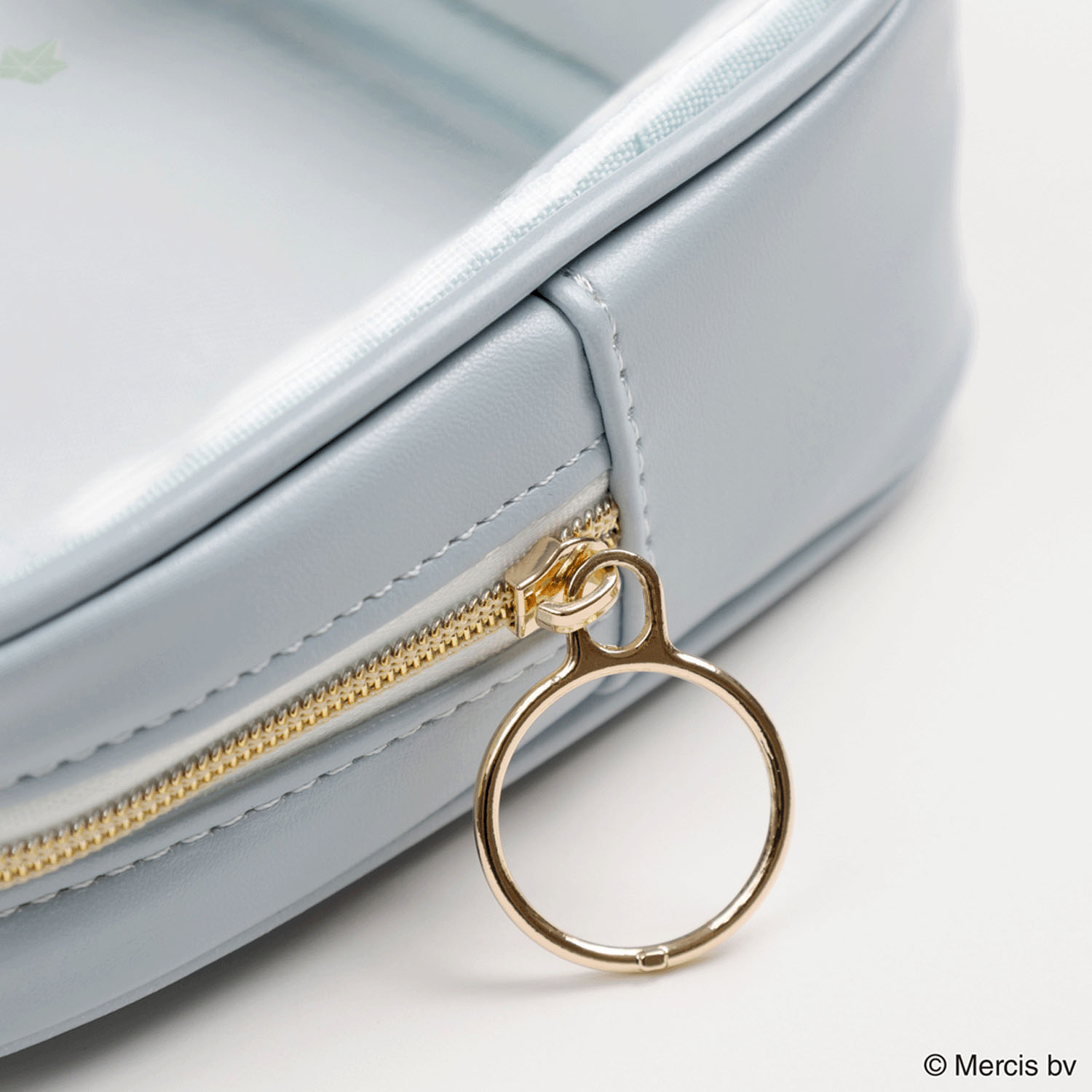 MIFFY FLOWER PVCスクエアポーチ ブルー - 画像5