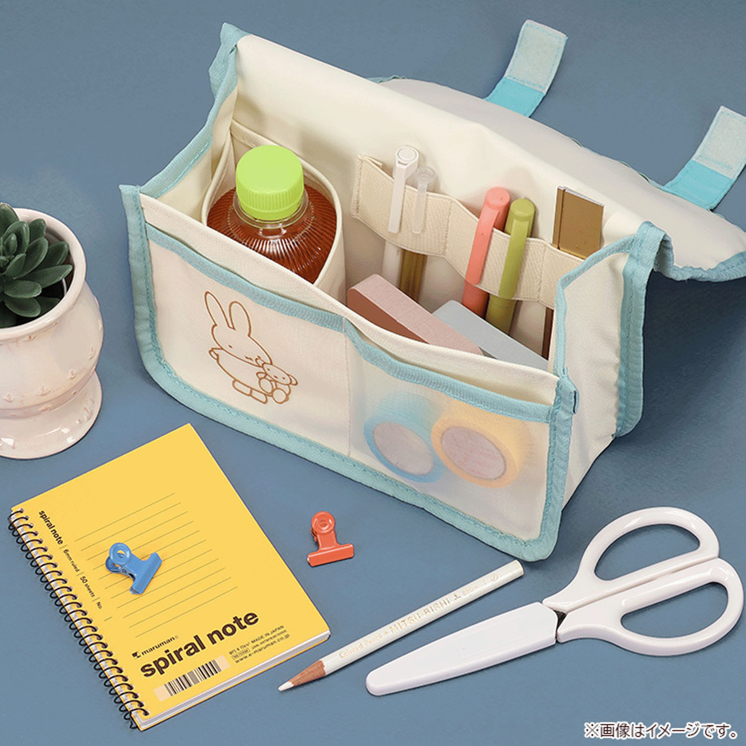 ミッフィー メッシュバッグインバッグ miffy （LBL） - 画像4