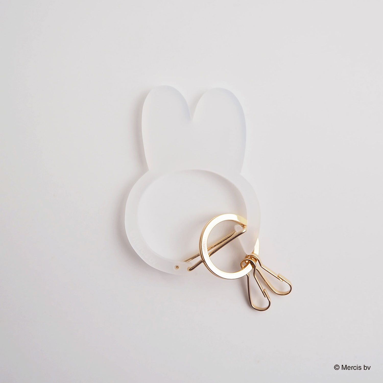 MIFFY CARABINER フェイスカラビナ アイボリー - 画像1
